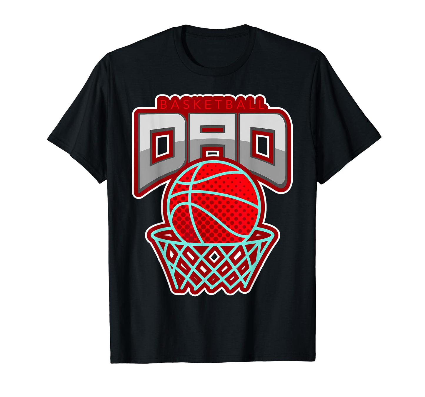Slam Dunk Champ Basketball Dad T-Shirt - Minimalist Print Unisex - T-Shirt, Sweatshirt, Hoodie