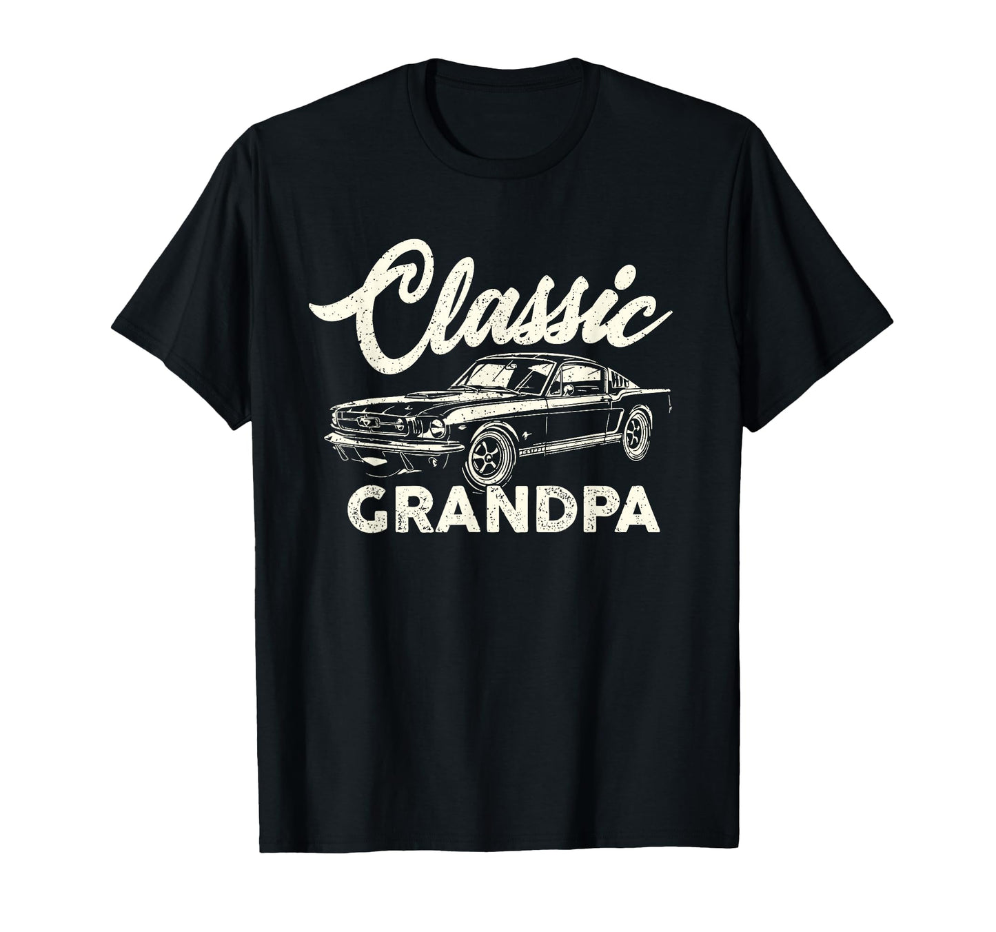Grandpa Muscle Car Grandfather T-Shirt - Novelty Apparel Unisex - T-Shirt, Sweatshirt, Hoodie