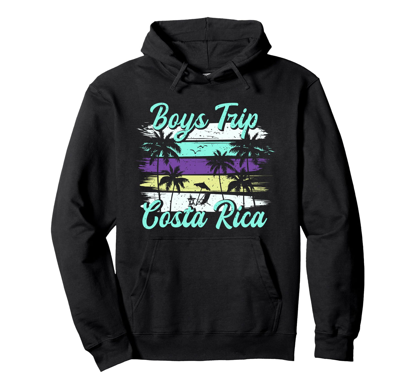 Costa Rica Guys Trip Matching Hoodie - Casual Everyday Wear for Adults - T-Shirt, Sweatshirt, Hoodie