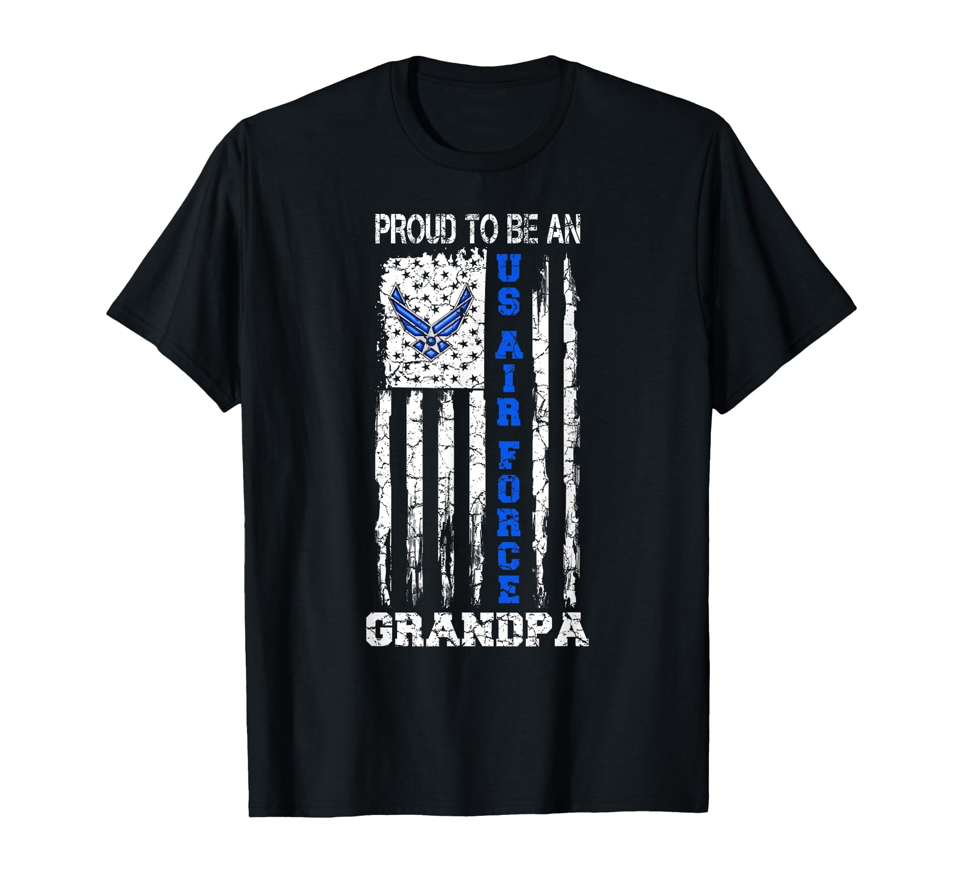 Usa Flag Proud To Be Us Air Force T-Shirt - Casual Everyday Wear Men Women - T-Shirt, Sweatshirt, Hoodie