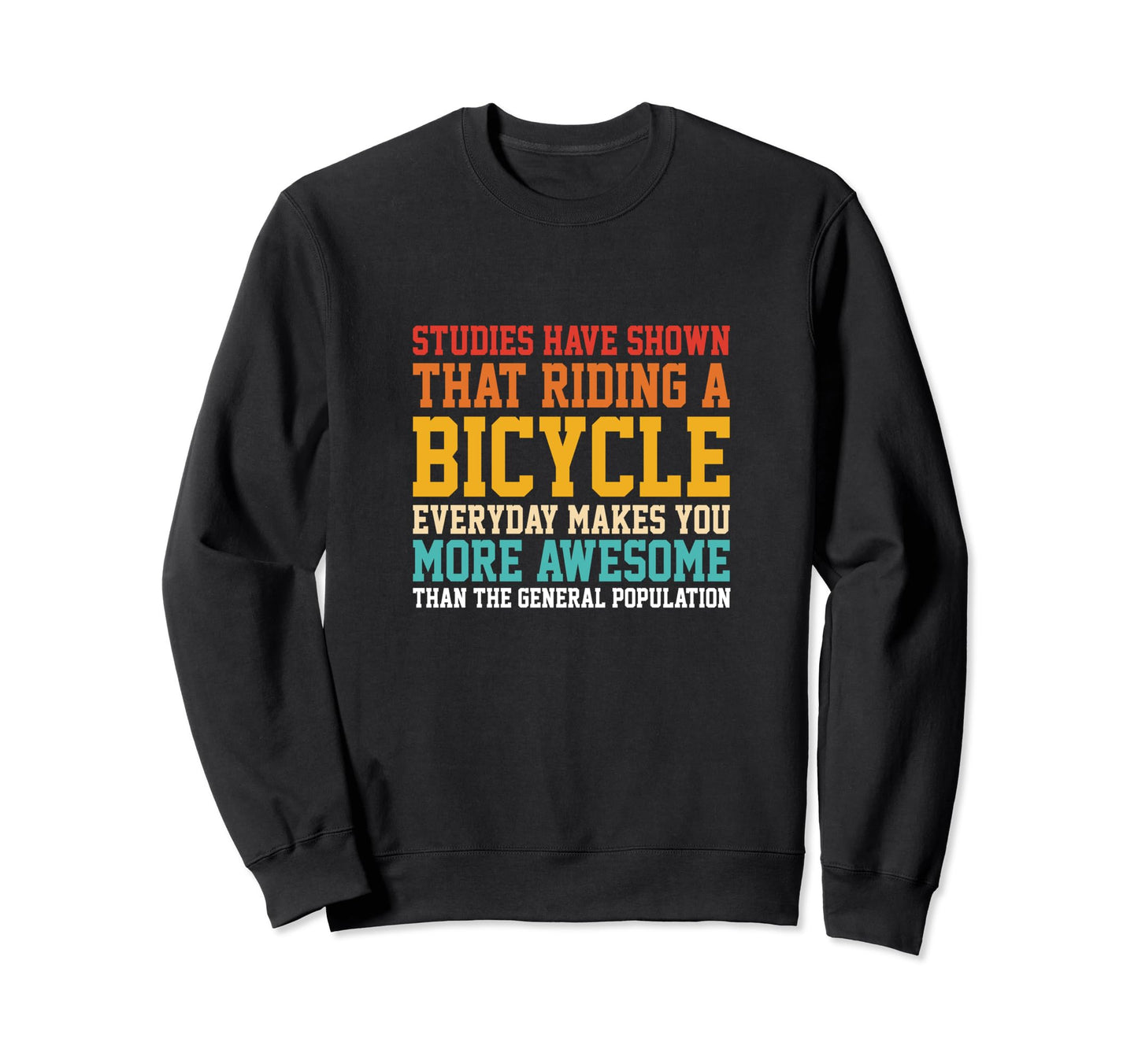 I Like To Ride Bikes Biker Mountain Sweatshirt - Minimalist Print Unisex - T-Shirt, Sweatshirt, Hoodie
