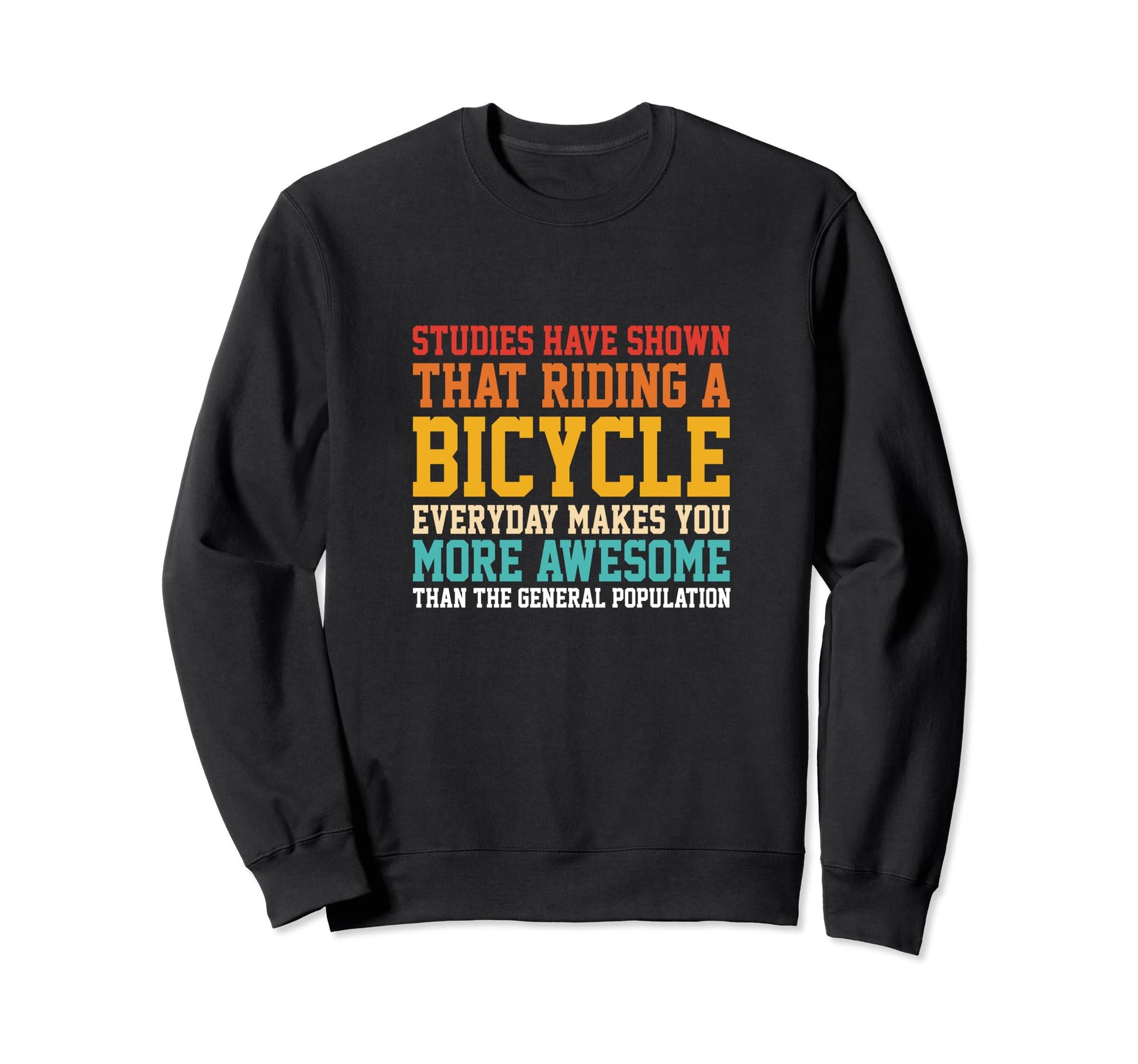 I Like To Ride Bikes Biker Mountain Sweatshirt - Minimalist Print Unisex - T-Shirt, Sweatshirt, Hoodie
