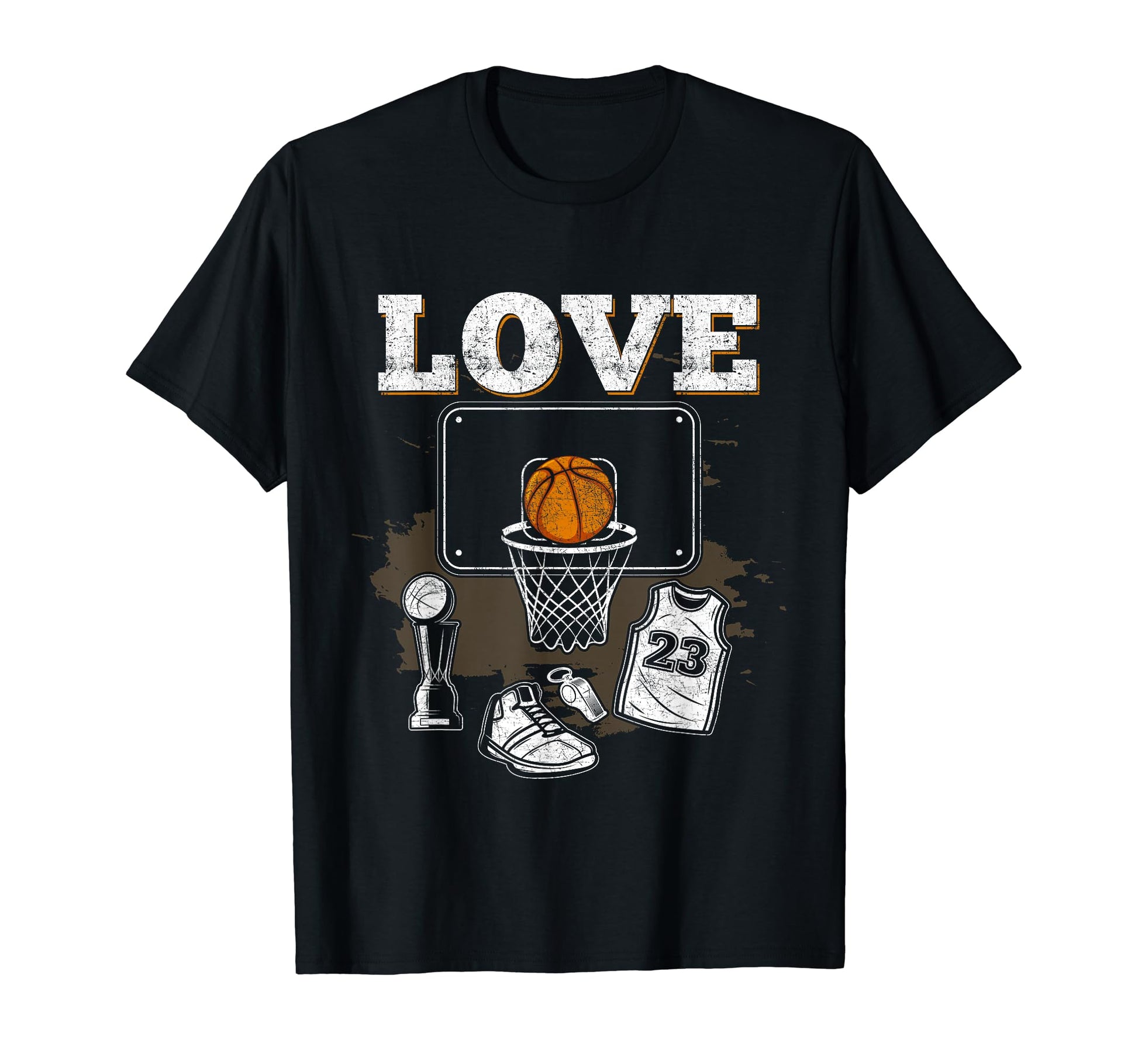 Basketball Gifts Mom Dad Basketball Hoodie - Minimalist Print for Adults - T-Shirt, Sweatshirt, Hoodie