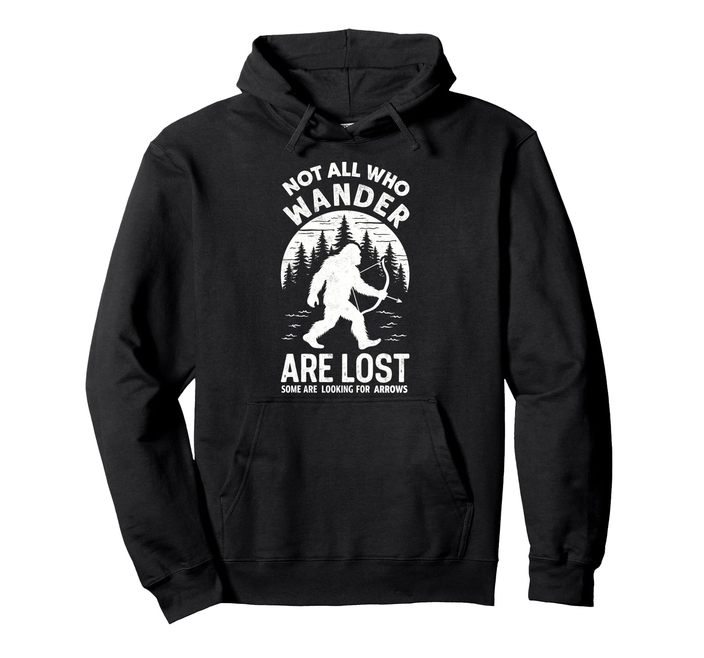 Not All Who Wander Lost Some Looking Hoodie - Minimalist Print Unisex - T-Shirt, Sweatshirt, Hoodie