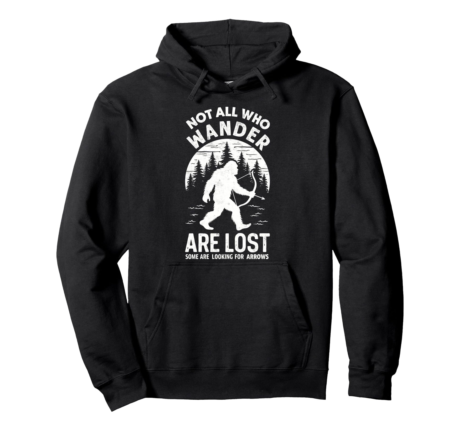 Not All Who Wander Lost Some Looking Hoodie - Minimalist Print Unisex - T-Shirt, Sweatshirt, Hoodie