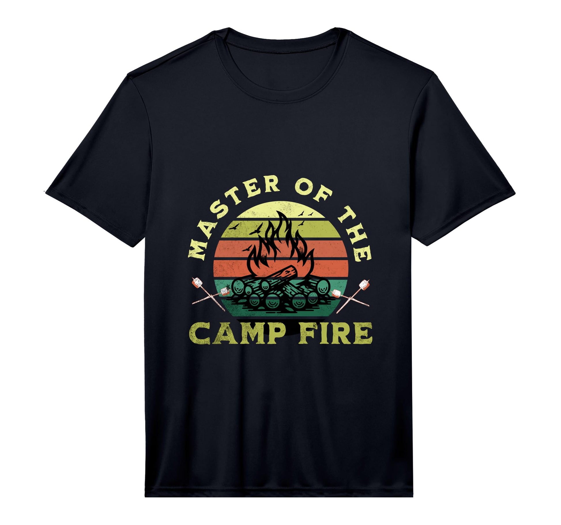 Master Campfire Funny Camping Dad T-Shirt - Fun Novelty Design Men Women - T-Shirt, Sweatshirt, Hoodie
