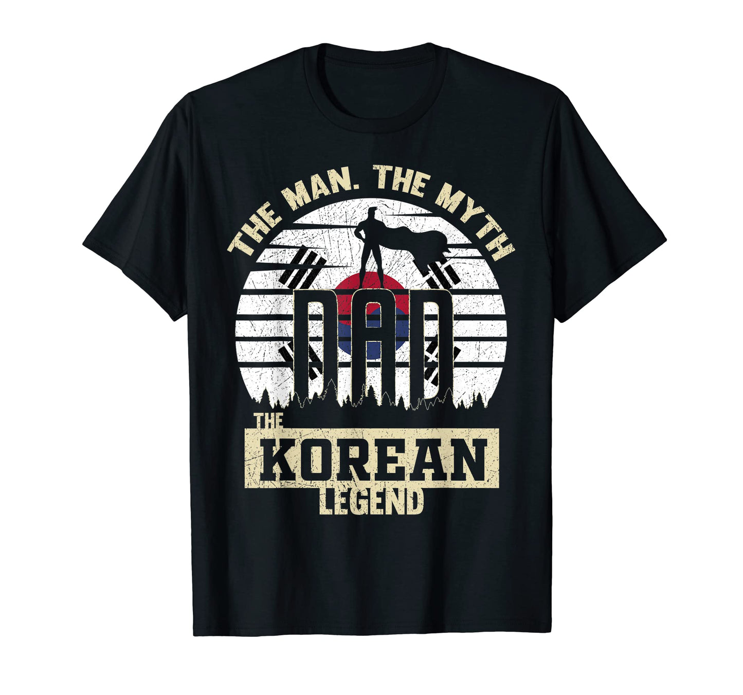 Myth Korean Legend Dad T-Shirt - Aesthetic Graphic Unisex - T-Shirt, Sweatshirt, Hoodie