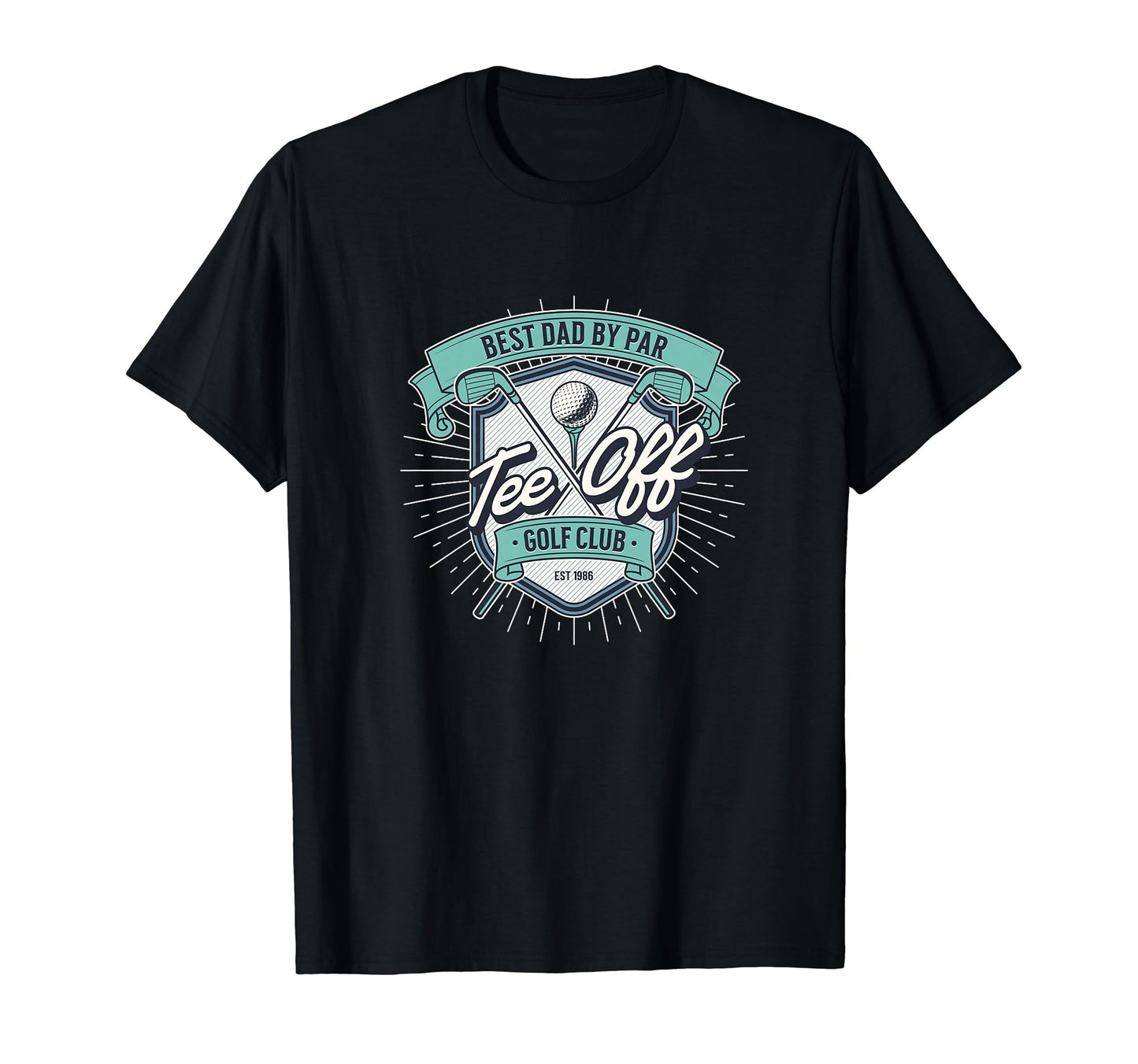 Best Dad Golf Fathers Day Dad Joke Pun T-Shirt - Custom Art Print Unisex - T-Shirt, Sweatshirt, Hoodie