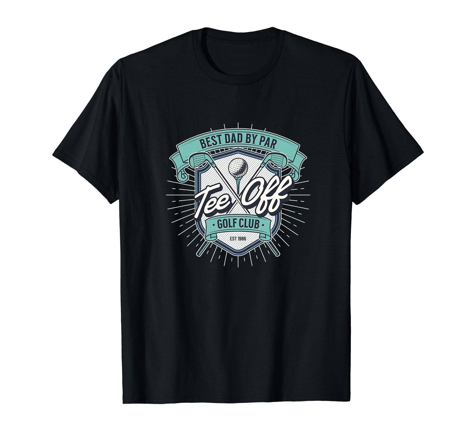 Best Dad Golf Fathers Day Dad Joke Pun T-Shirt - Custom Art Print Unisex - T-Shirt, Sweatshirt, Hoodie