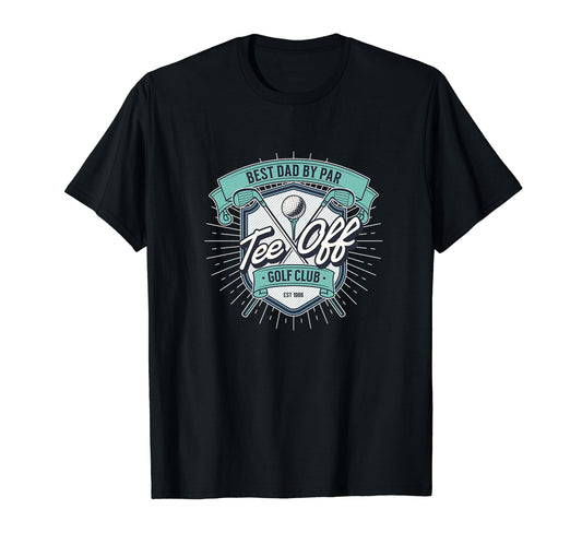 Best Dad Golf Fathers Day Dad Joke Pun T-Shirt - Custom Art Print Unisex - T-Shirt, Sweatshirt, Hoodie