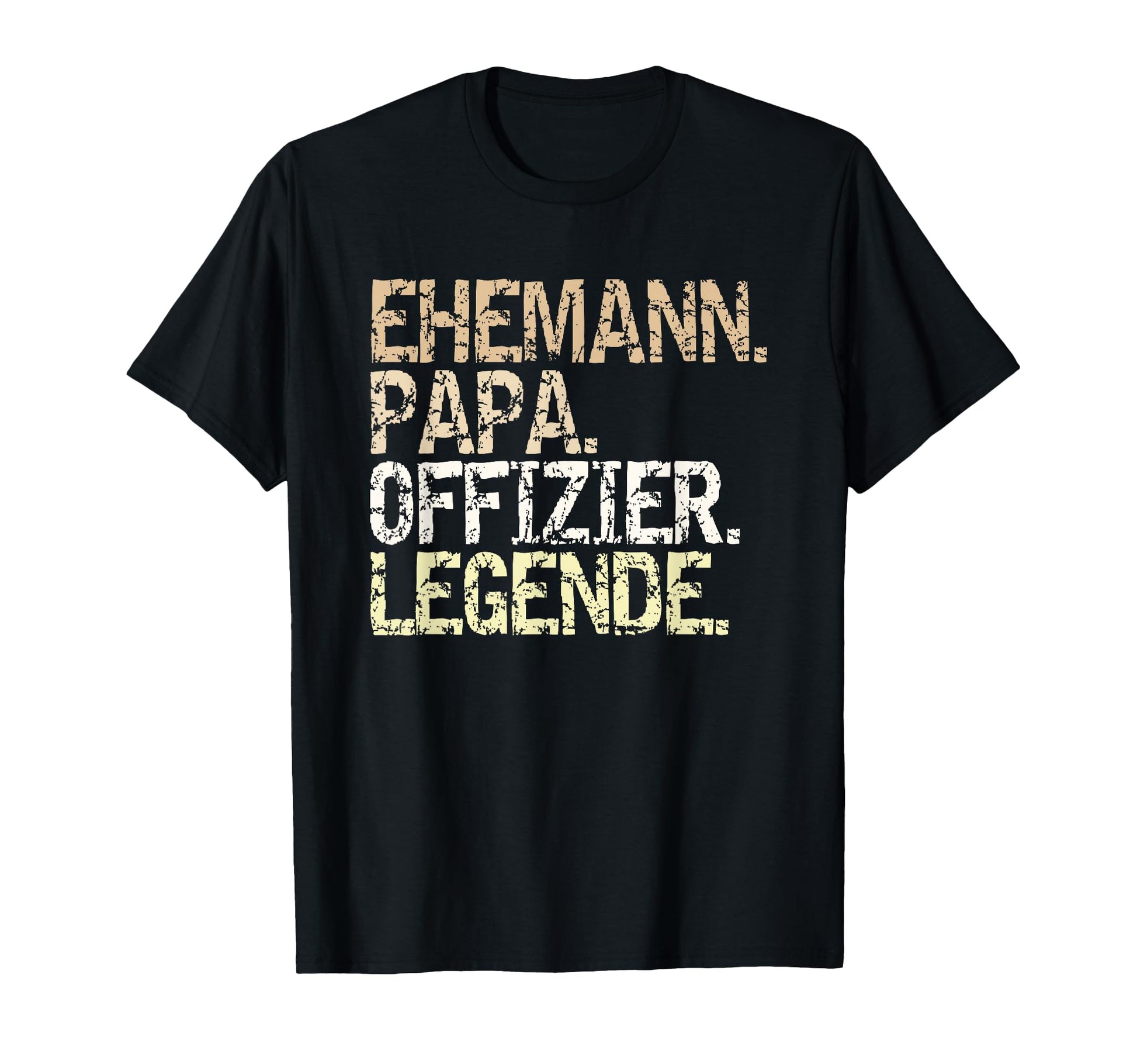 Mens Officer Husband Dad Legend T-Shirt - Custom Art Print for Adults - T-Shirt, Sweatshirt, Hoodie