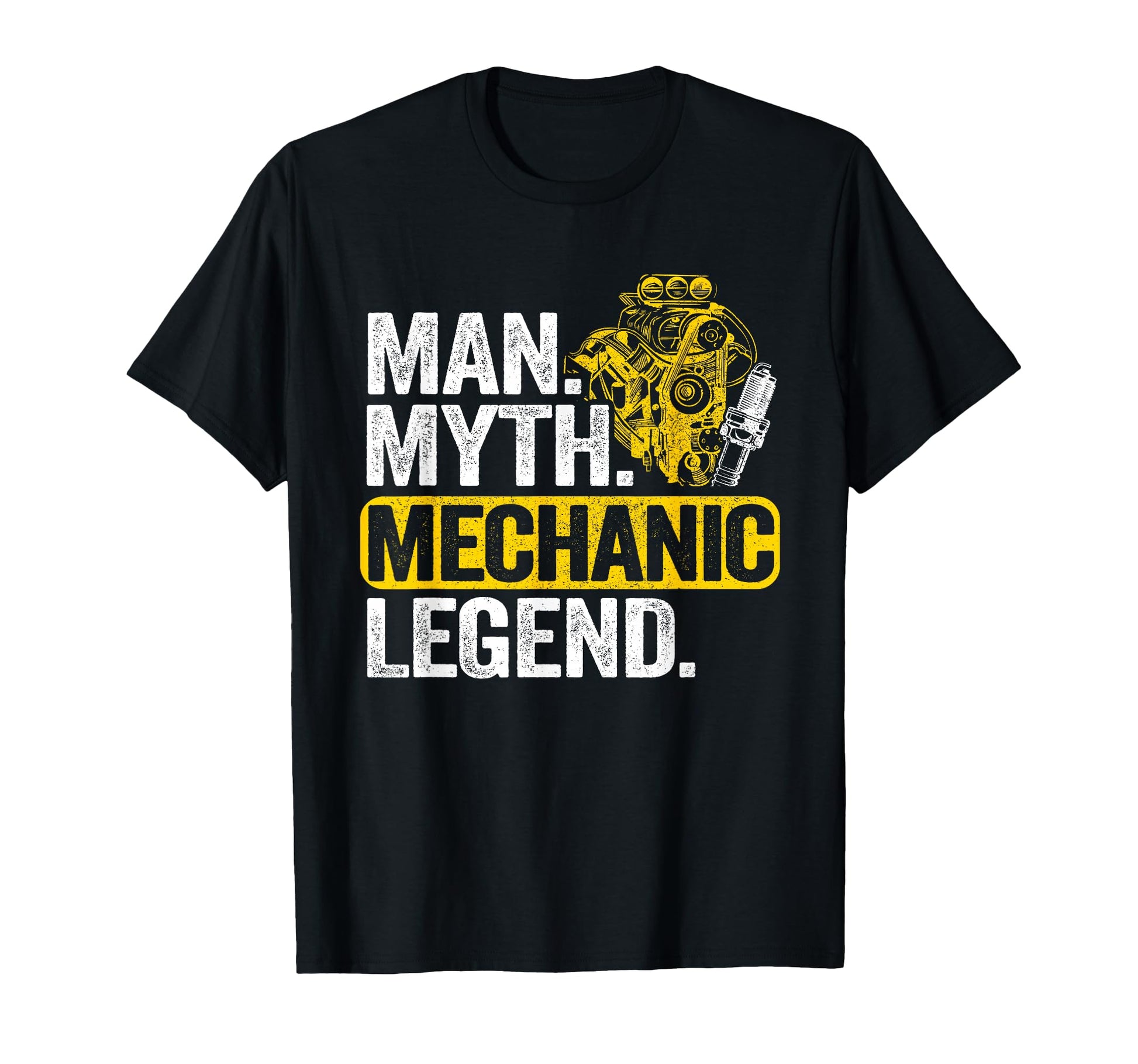 Myth Mechanic Legend Car Guy Garage T-Shirt - Streetwear Style Men Women - T-Shirt, Sweatshirt, Hoodie