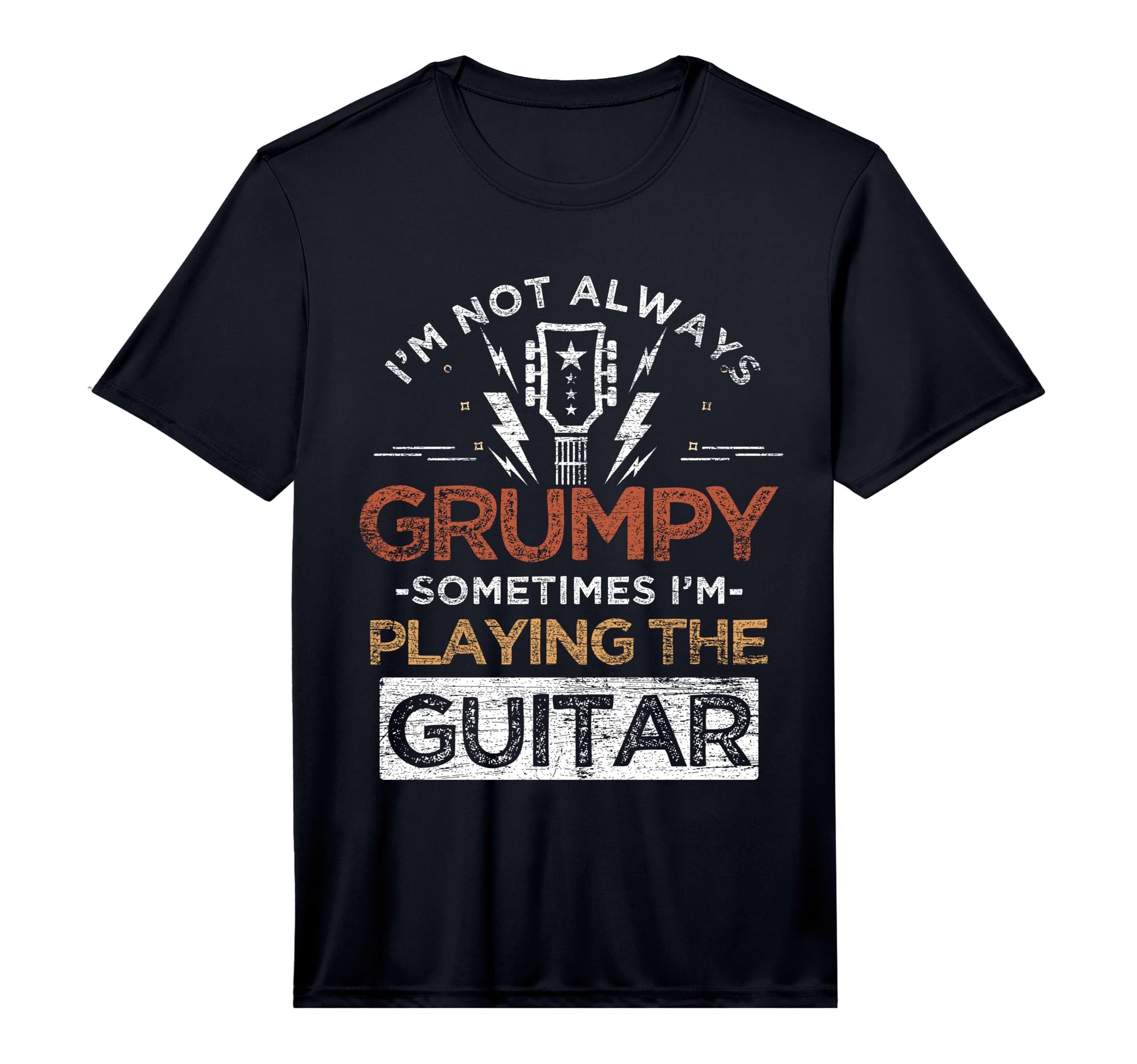 Sometimes Im Playing Guitar Performance T-Shirt - Novelty Apparel Men Women - T-Shirt, Sweatshirt, Hoodie