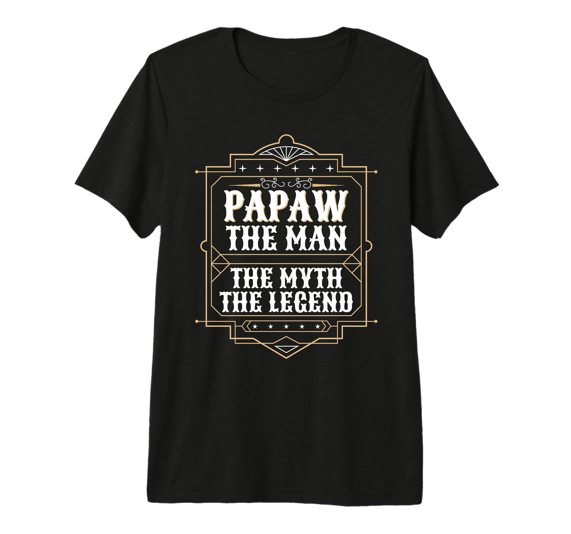 Mens Papaw Myth Legend Dad Grandpa T-Shirt - Streetwear Style for Adults - T-Shirt, Sweatshirt, Hoodie