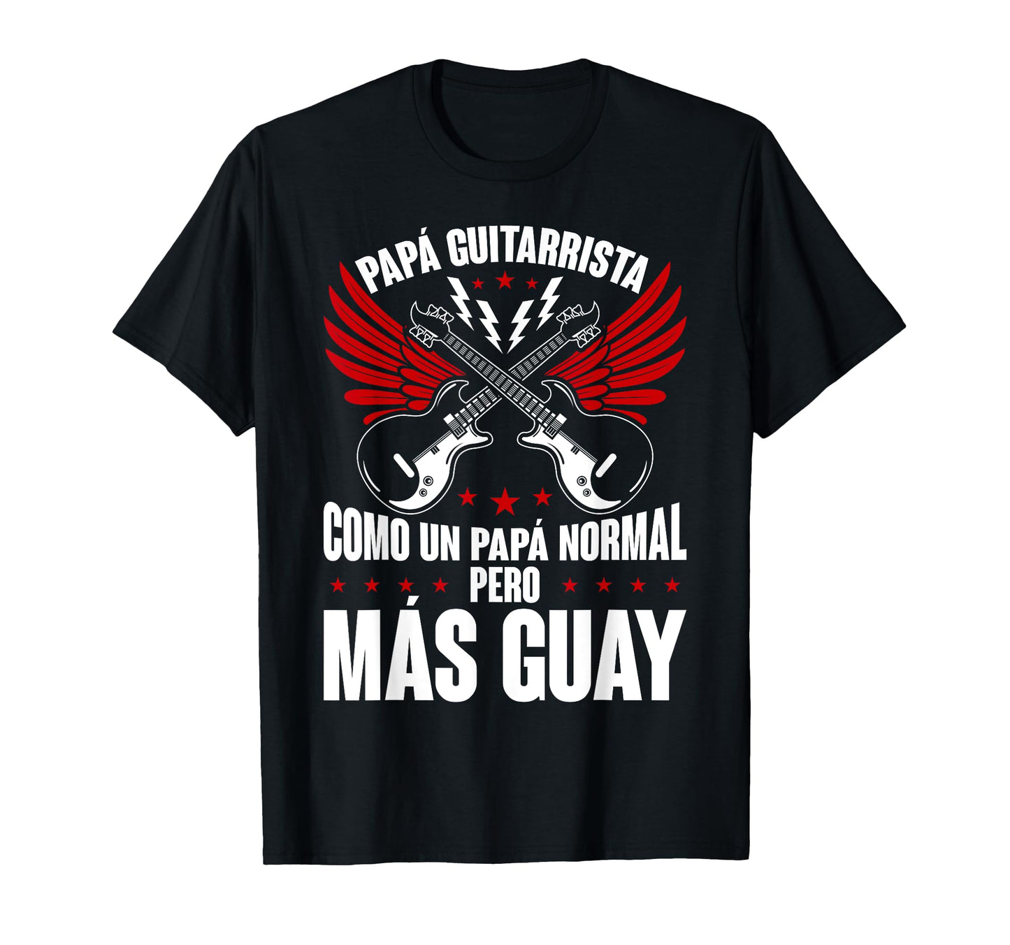 Dad Acoustic Electric Guitar Musician T-Shirt - Aesthetic Graphic Unisex - T-Shirt, Sweatshirt, Hoodie