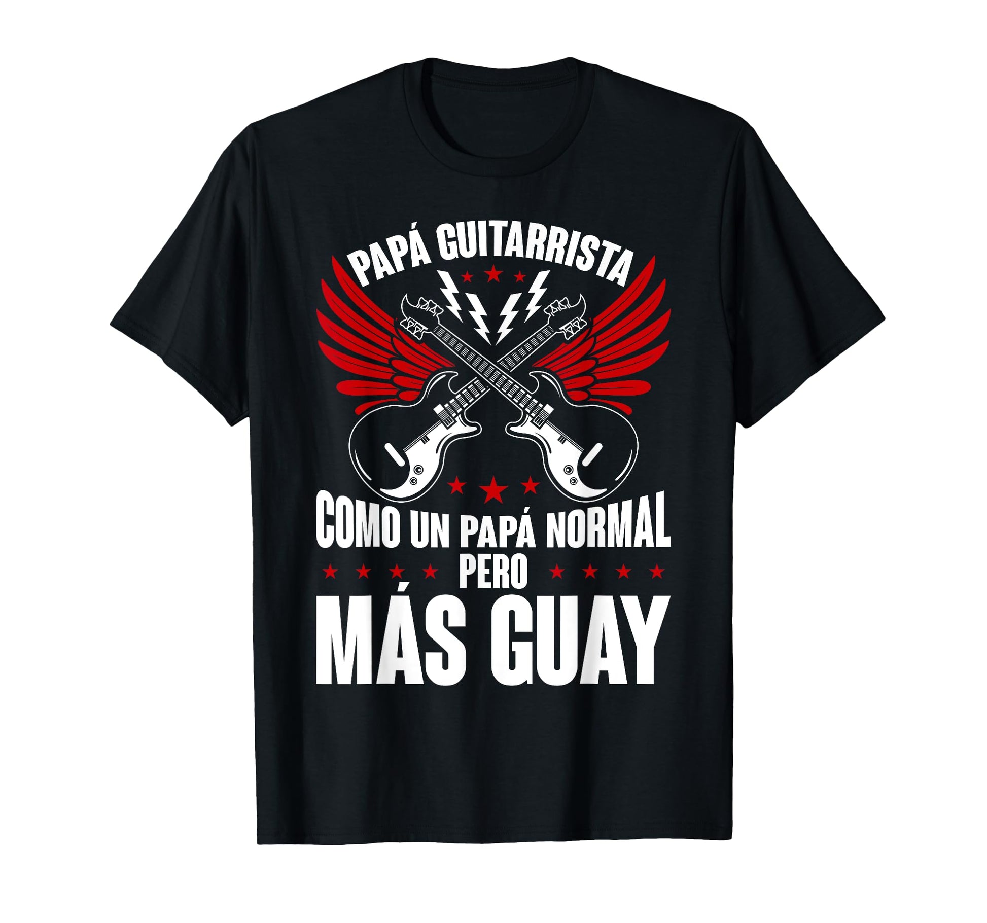 Dad Acoustic Electric Guitar Musician T-Shirt - Aesthetic Graphic Unisex - T-Shirt, Sweatshirt, Hoodie