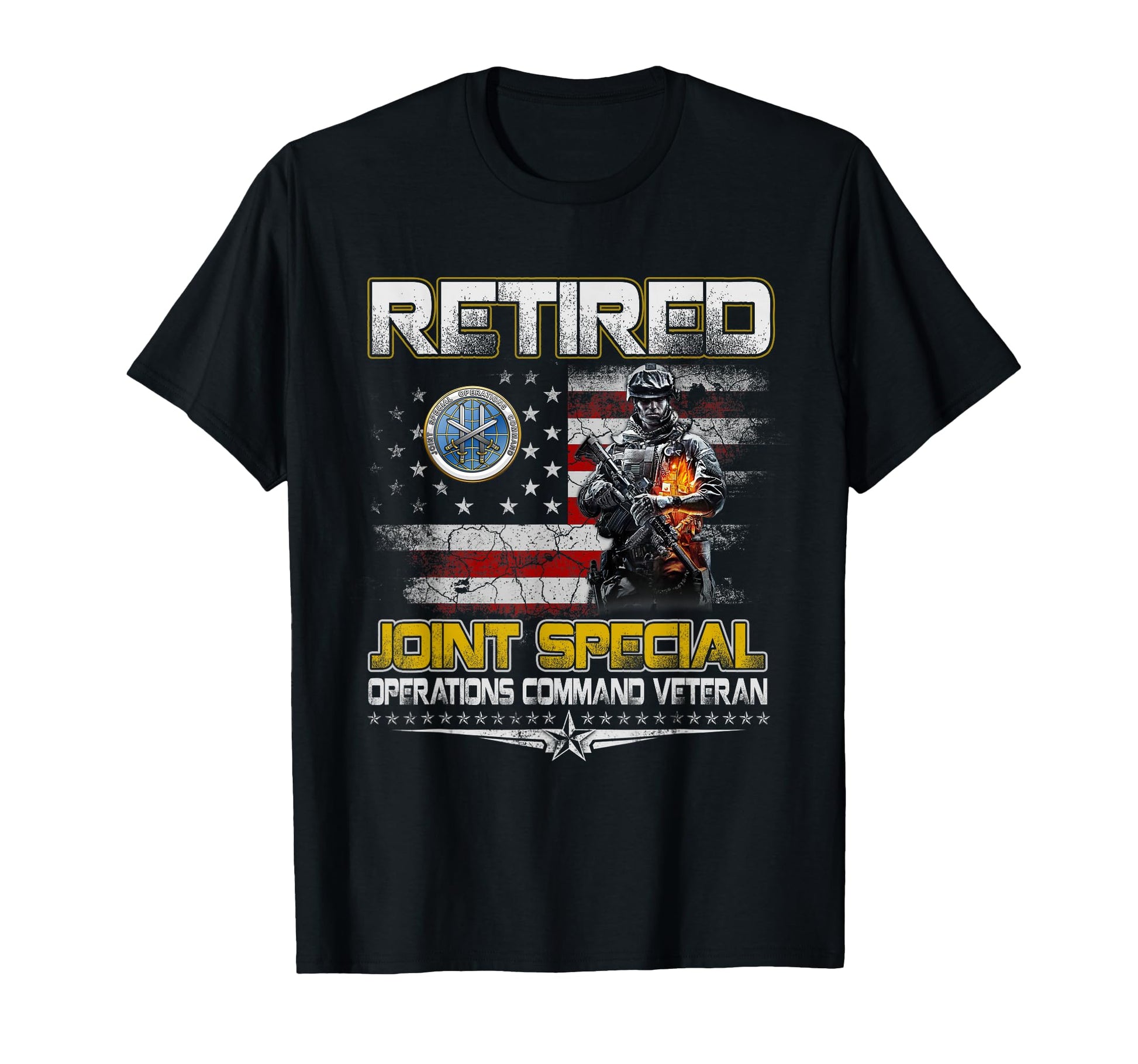 Retired Joint Special Operations Command T-Shirt - Novelty Apparel Unisex - T-Shirt, Sweatshirt, Hoodie