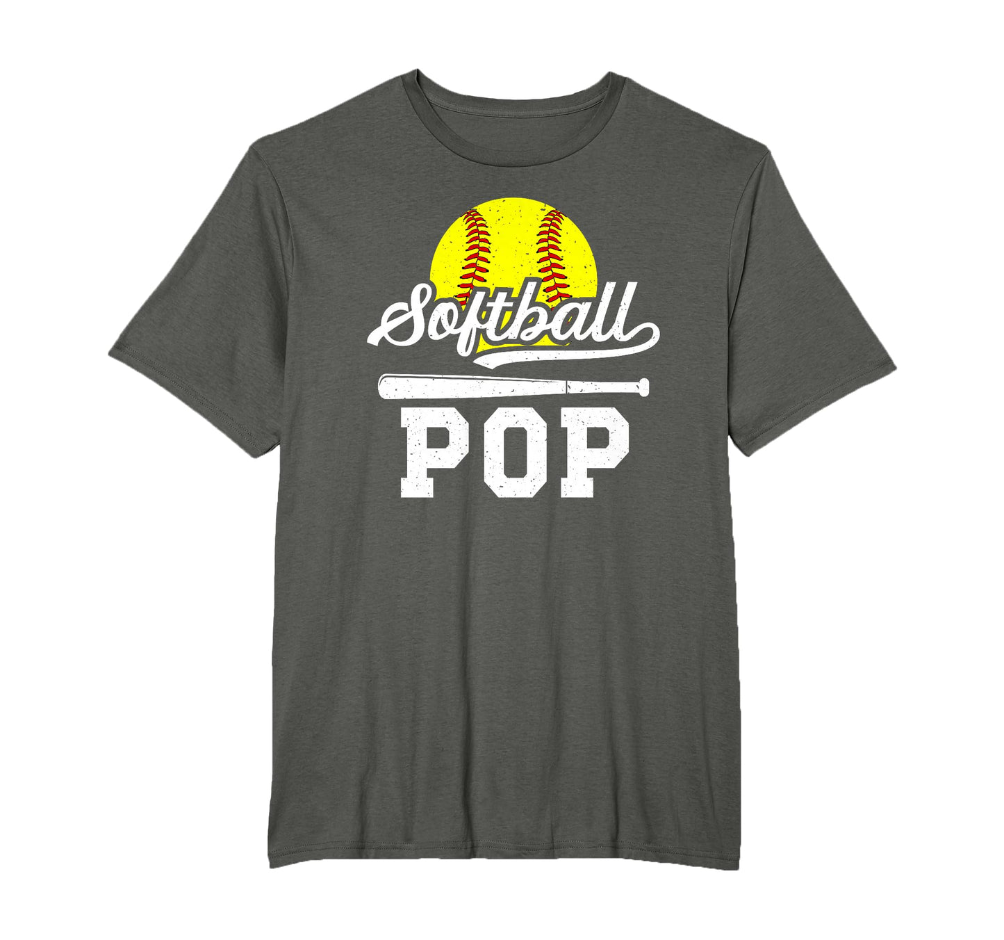 Softball Pop Grandpa Pop Softball T-Shirt - Streetwear Style for Adults - T-Shirt, Sweatshirt, Hoodie