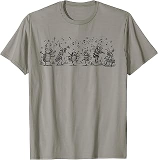 Vintage Insect Band Entomology Bug Music Retro Graphic Art T-Shirt Unisex T-shirt, Sweatshirt, Hoodie, Long Sleeve Tee - T-Shirt, Sweatshirt, Hoodie