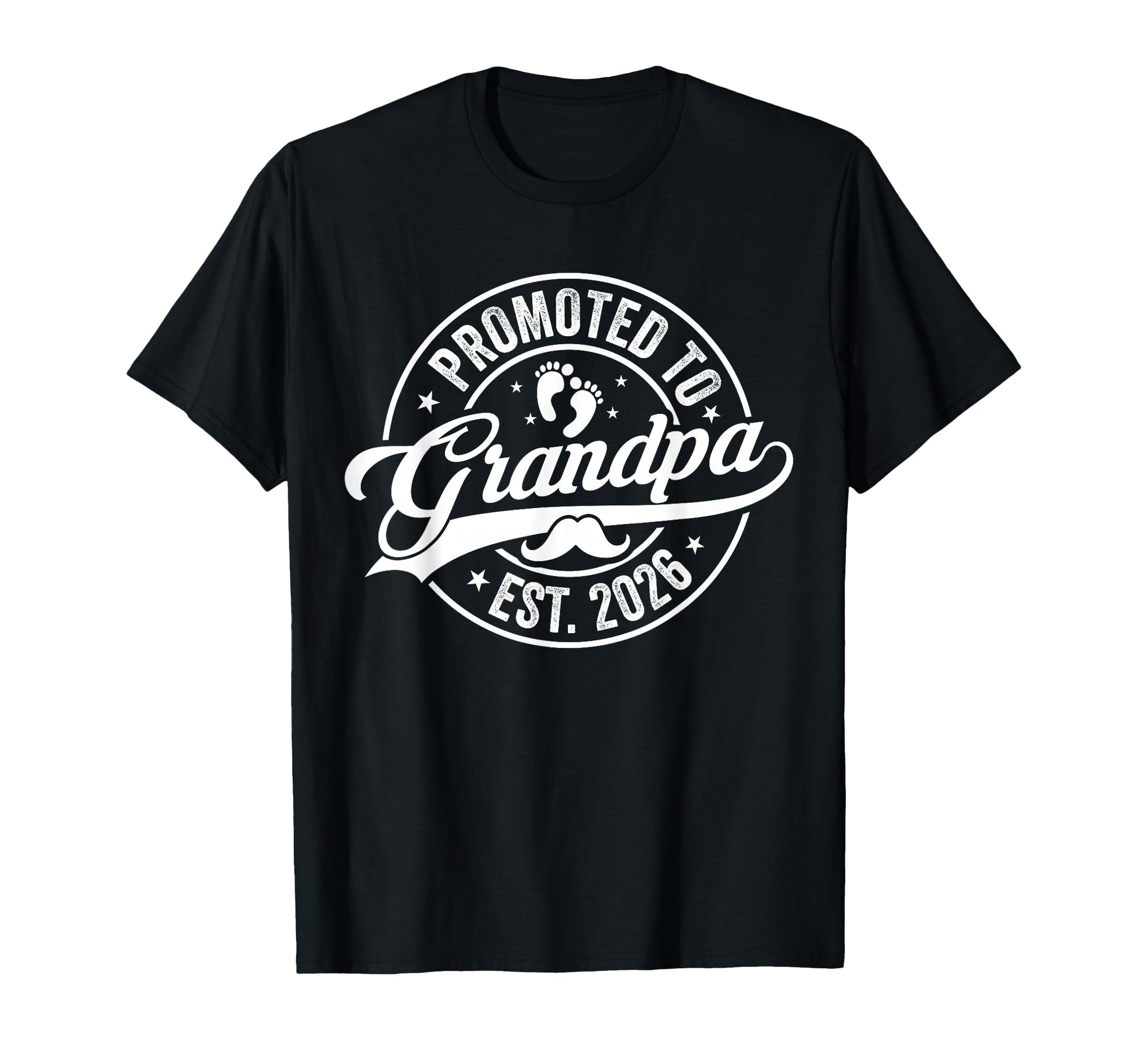 Promoted To Grandpa 2026 Pregnancy T-Shirt - Fun Novelty Design for Adults - T-Shirt, Sweatshirt, Hoodie
