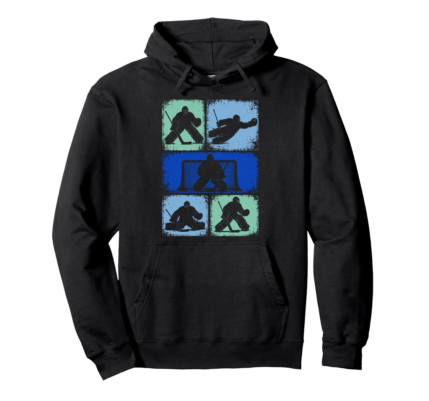 Ice Hockey Goalkeeper Hoodie - Novelty Apparel Men Women - T-Shirt, Sweatshirt, Hoodie