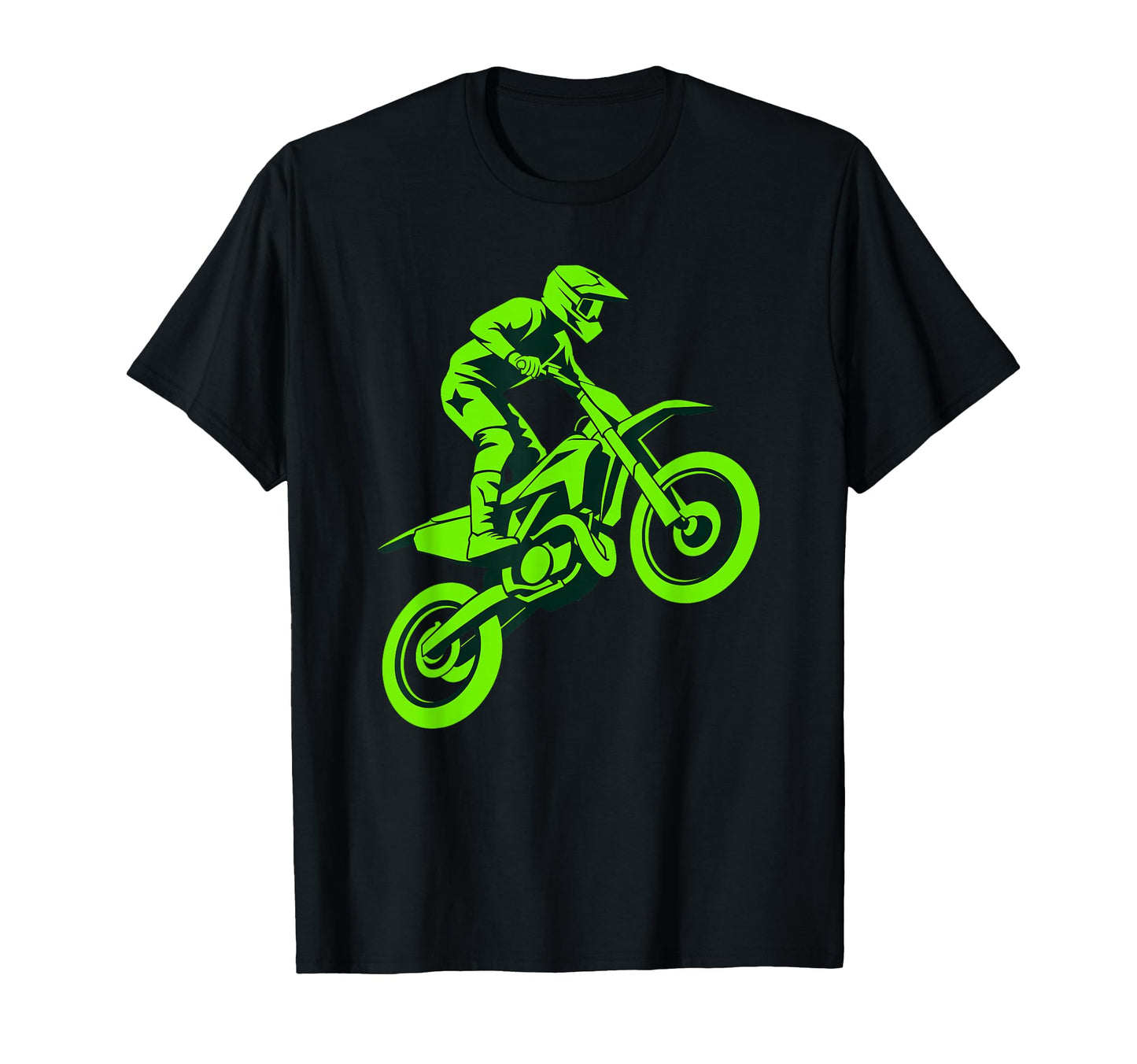 Dirt Bike Racing Dad Loves His Off Road T-Shirt - Trendy Graphic Men Women - T-Shirt, Sweatshirt, Hoodie