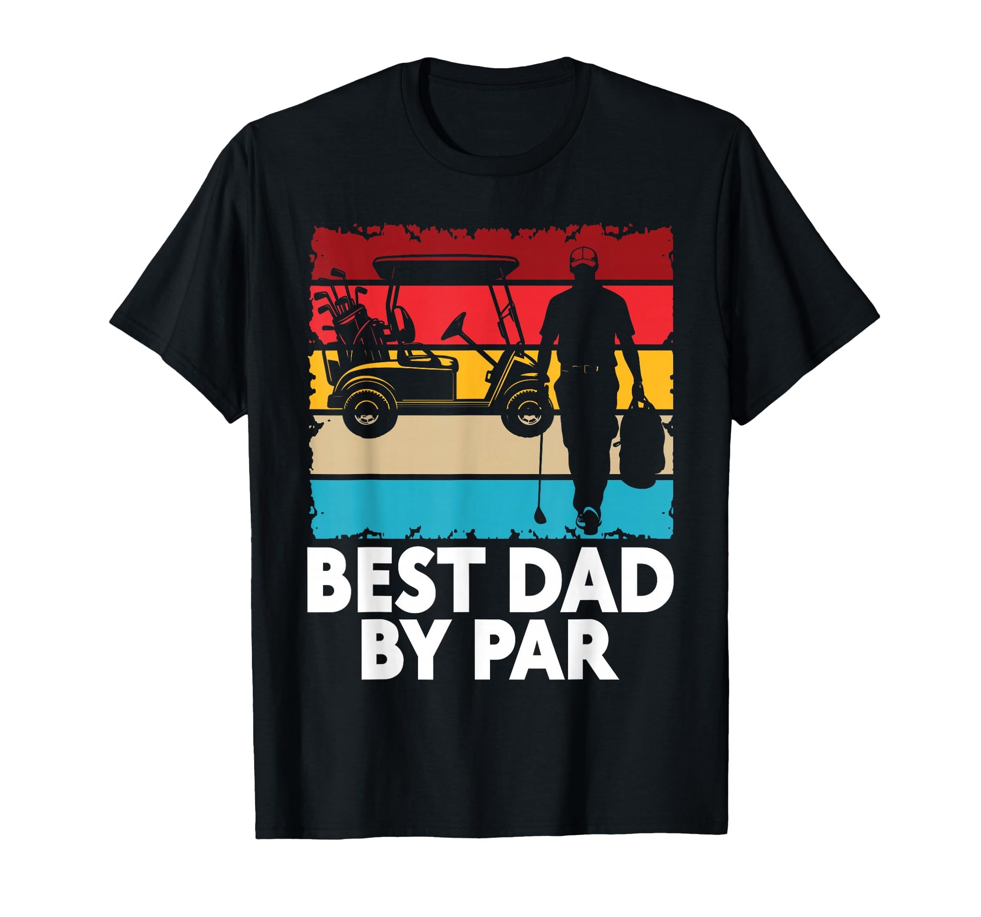 Golfer Dad Golfing Fathers Day Golf T-Shirt - Minimalist Print Unisex - T-Shirt, Sweatshirt, Hoodie