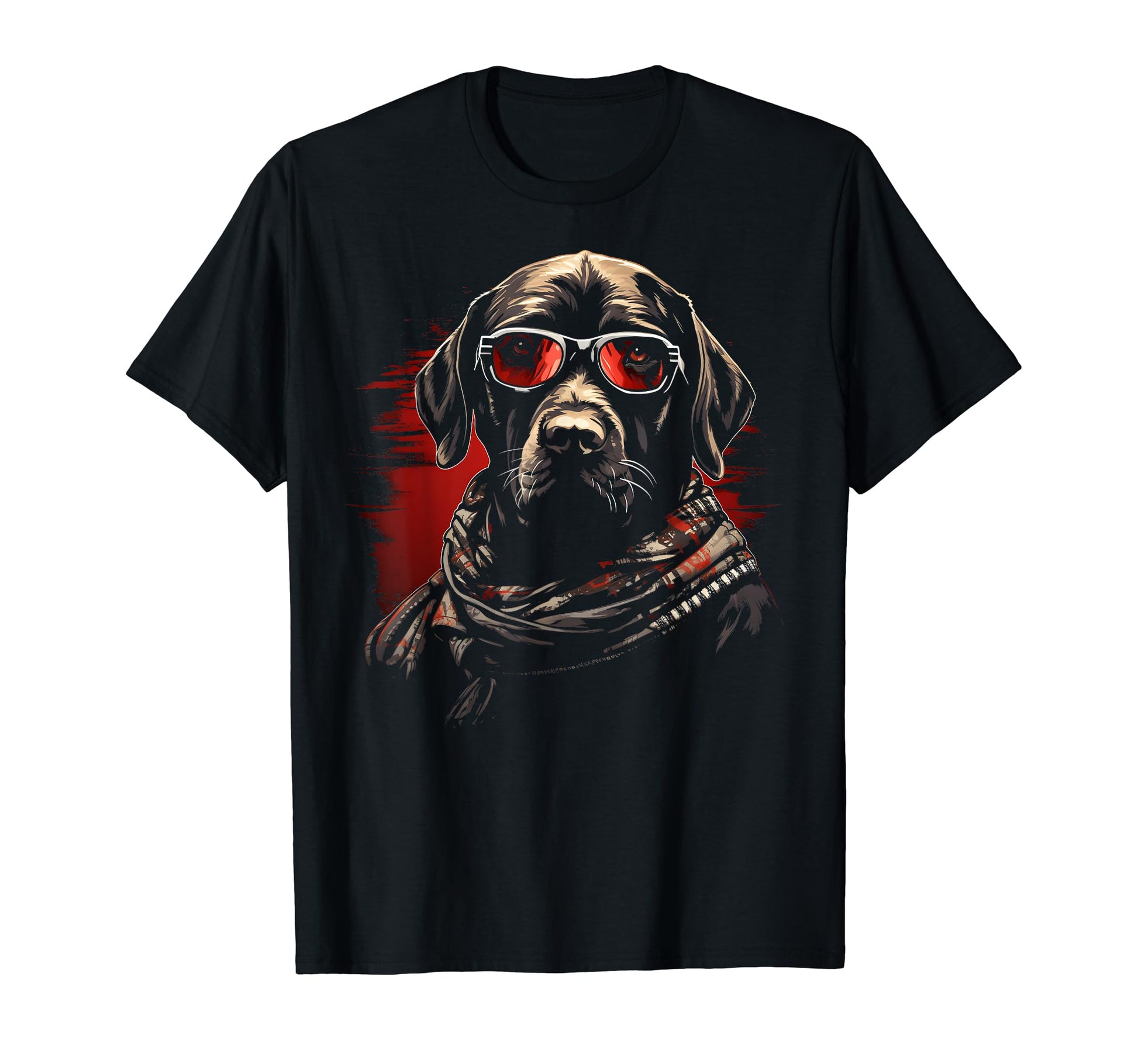 Motorcycle Dad Biker Dog Labrador T-Shirt - Graphic Print Men Women - T-Shirt, Sweatshirt, Hoodie