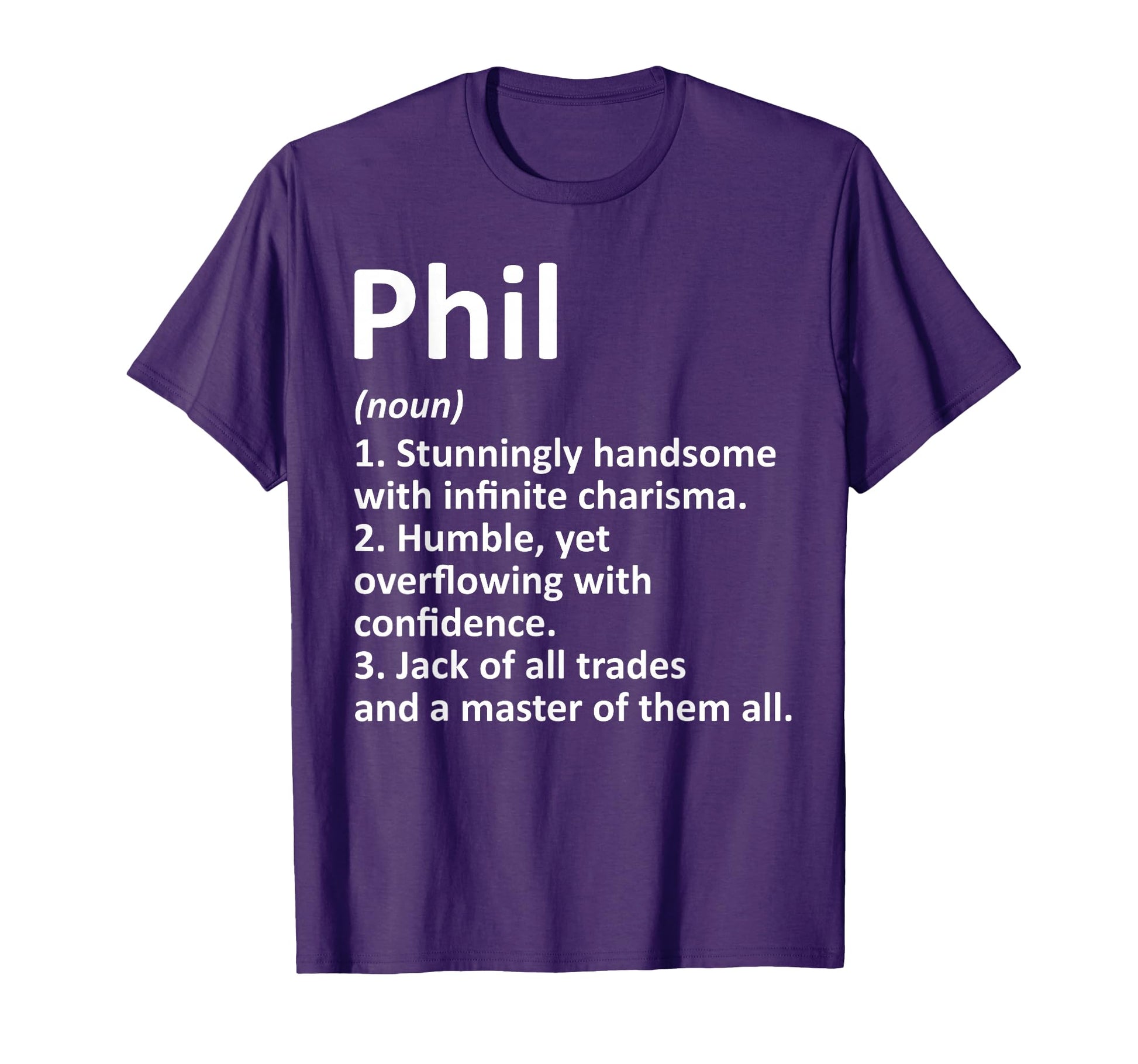 Phil Definition Personalized Name T-Shirt - Aesthetic Graphic Men Women - T-Shirt, Sweatshirt, Hoodie
