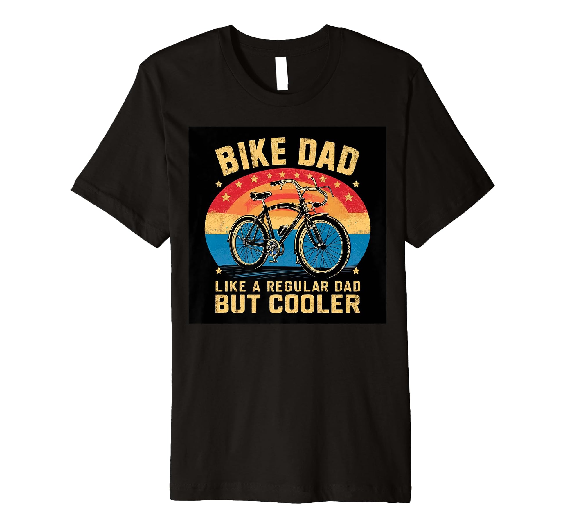 Mens Bike Dad Like Regular Dad T-Shirt - Casual Everyday Wear Men Women - T-Shirt, Sweatshirt, Hoodie