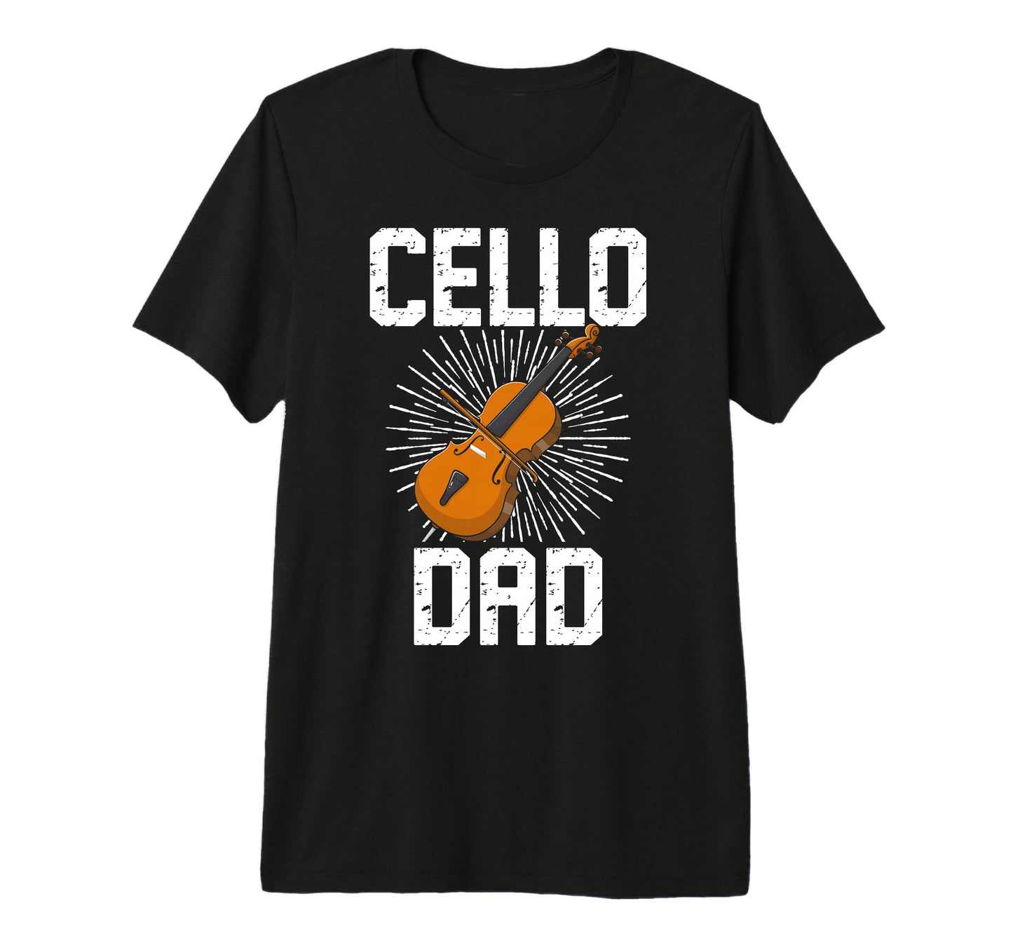 Mens Cellist Cello Dad Music Fathers T-Shirt - Novelty Apparel Men Women - T-Shirt, Sweatshirt, Hoodie