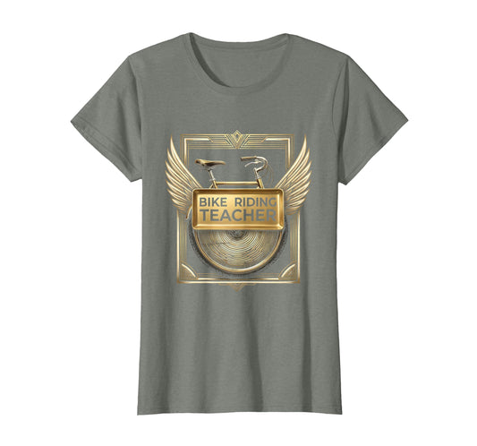Bike Riding Teacher Cycling Dad T-Shirt - Unique Graphic Unisex - T-Shirt, Sweatshirt, Hoodie