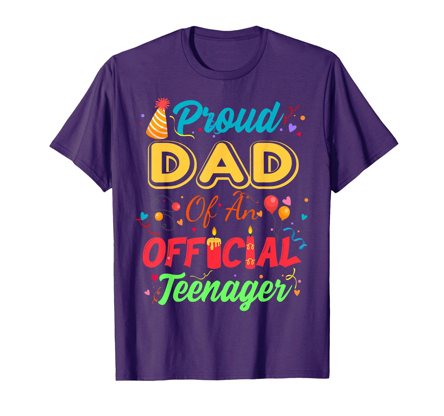 Proud Dad Teenager Family Party T-Shirt - Streetwear Style for Adults - T-Shirt, Sweatshirt, Hoodie