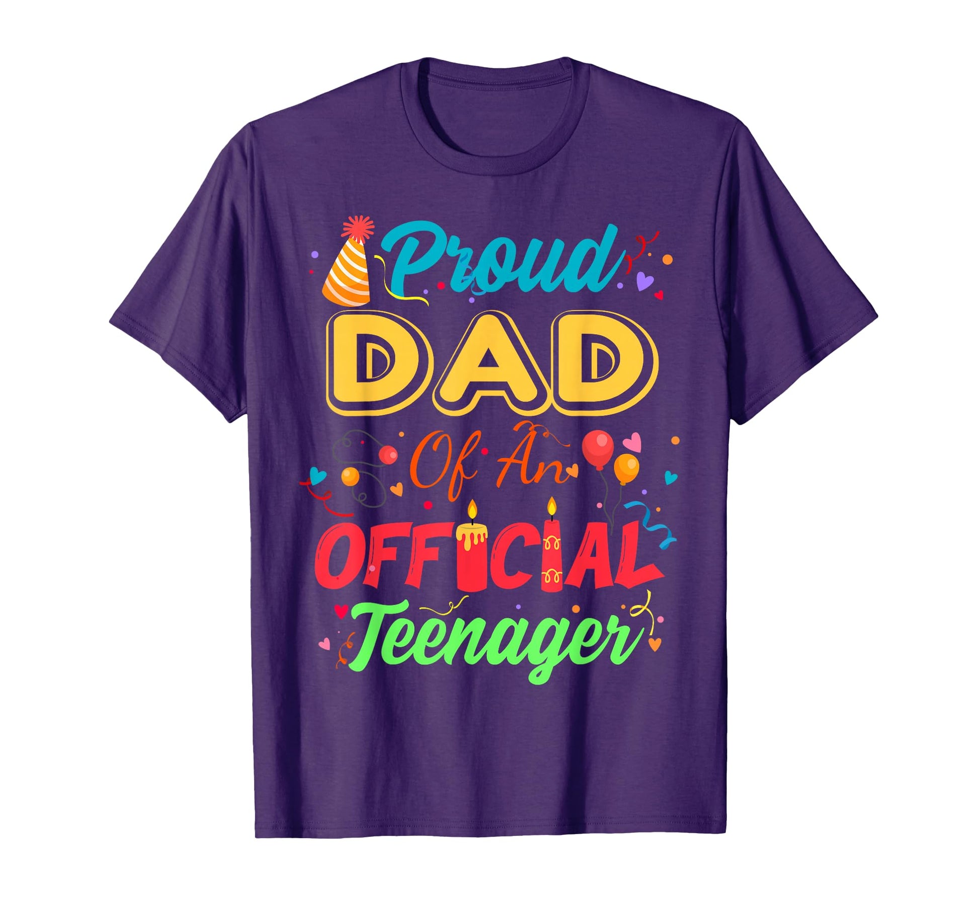 Proud Dad Teenager Family Party T-Shirt - Streetwear Style for Adults - T-Shirt, Sweatshirt, Hoodie