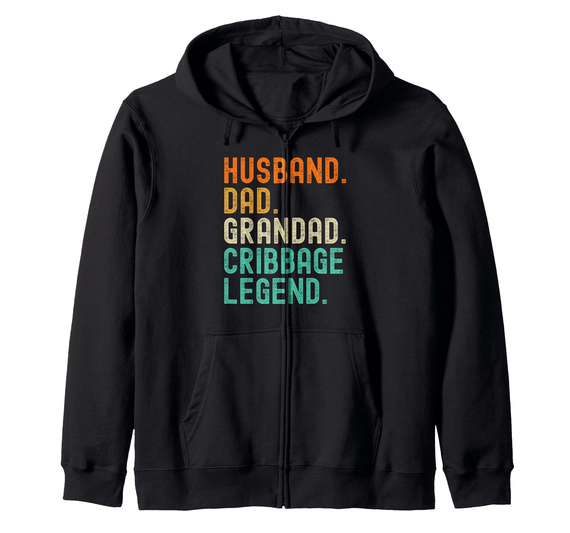 Husband Dad Grandad Cribbage Legend T-Shirt - Fun Novelty Design Men Women - T-Shirt, Sweatshirt, Hoodie