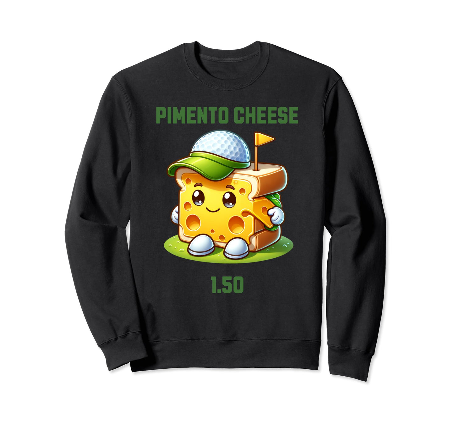 Funny Mens Golfing Pimento Cheese Sweatshirt - Trendy Graphic Men Women - T-Shirt, Sweatshirt, Hoodie