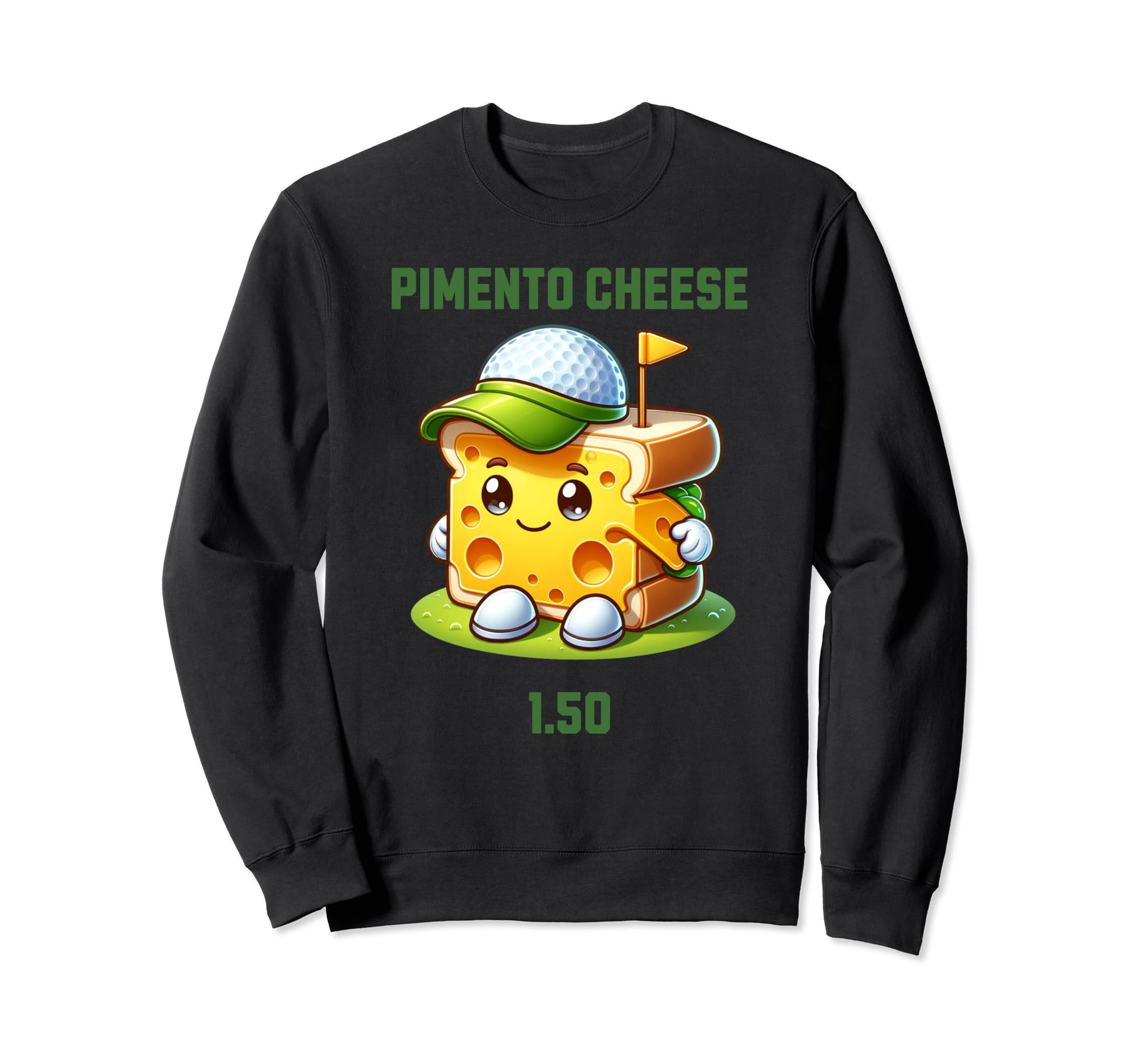 Funny Mens Golfing Pimento Cheese Sweatshirt - Trendy Graphic Men Women - T-Shirt, Sweatshirt, Hoodie