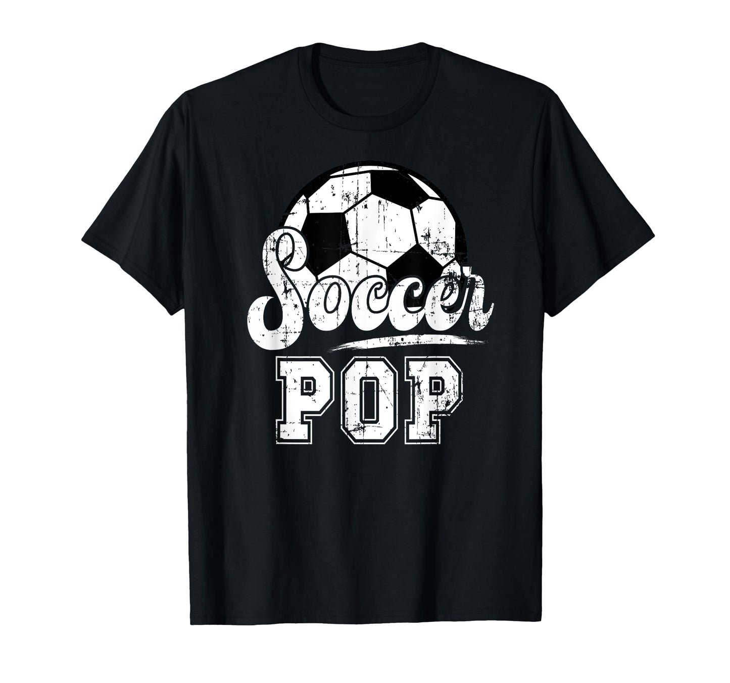 Soccer Pop Grandpa Pop Soccer Player T-Shirt - Minimalist Print for Adults - T-Shirt, Sweatshirt, Hoodie