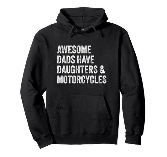 Awesome Dads Have Daughters And Hoodie - Minimalist Print Men Women - T-Shirt, Sweatshirt, Hoodie