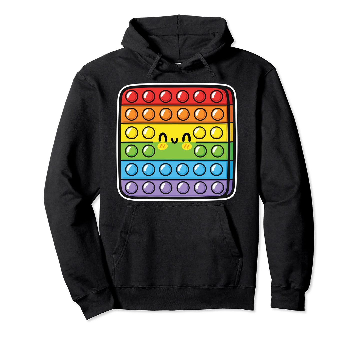 Push Bubble Fidget Sensory Toy Funny Hoodie - Novelty Apparel Unisex - T-Shirt, Sweatshirt, Hoodie