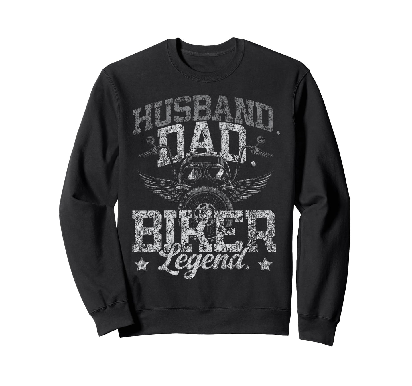 Motorcycle Biker Dad Husband Husband Sweatshirt - Custom Art Print Unisex - T-Shirt, Sweatshirt, Hoodie