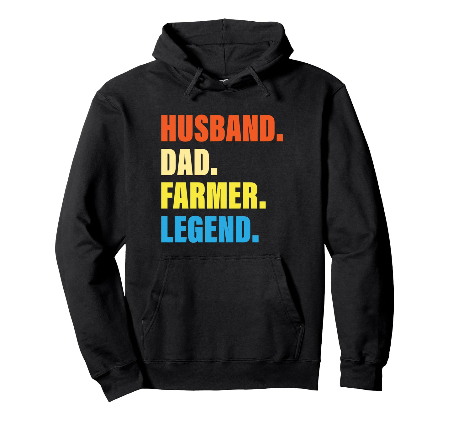 Husband Dad Farmer Legend Funny Country Life Hoodie - Graphic Print Unisex - T-Shirt, Sweatshirt, Hoodie