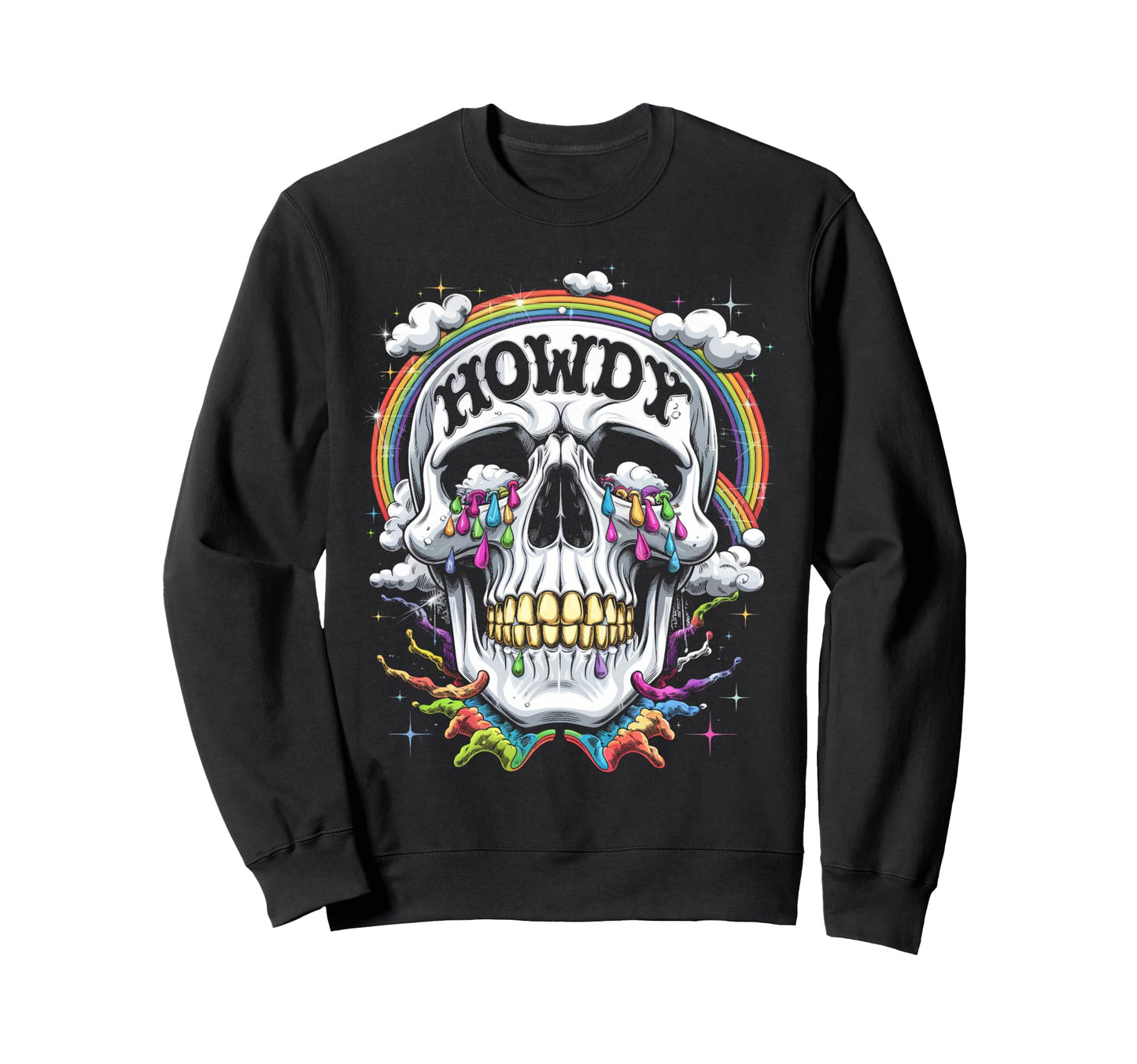 Mens Womens Tops Skeleton Meme Sweatshirt - Minimalist Print for Adults - T-Shirt, Sweatshirt, Hoodie
