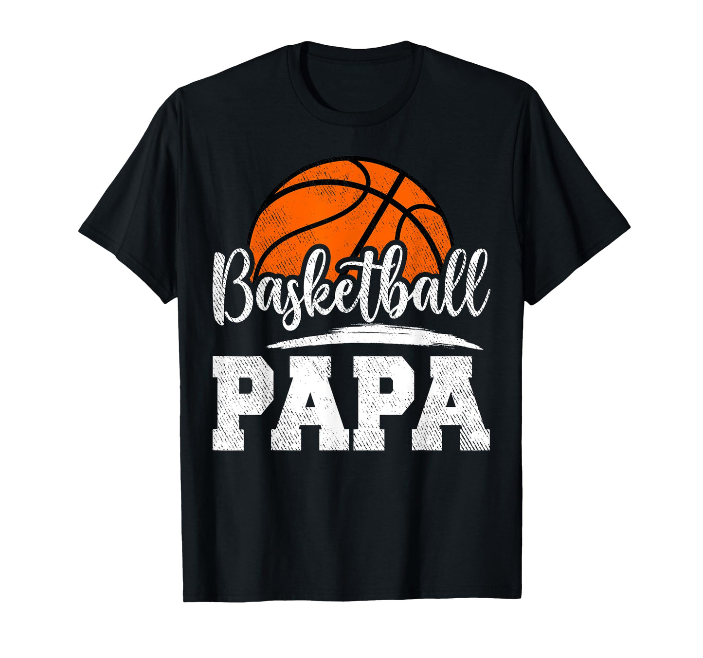 Basketball Papa Basketball Player Game Day T-Shirt - Unique Graphic Unisex - T-Shirt, Sweatshirt, Hoodie