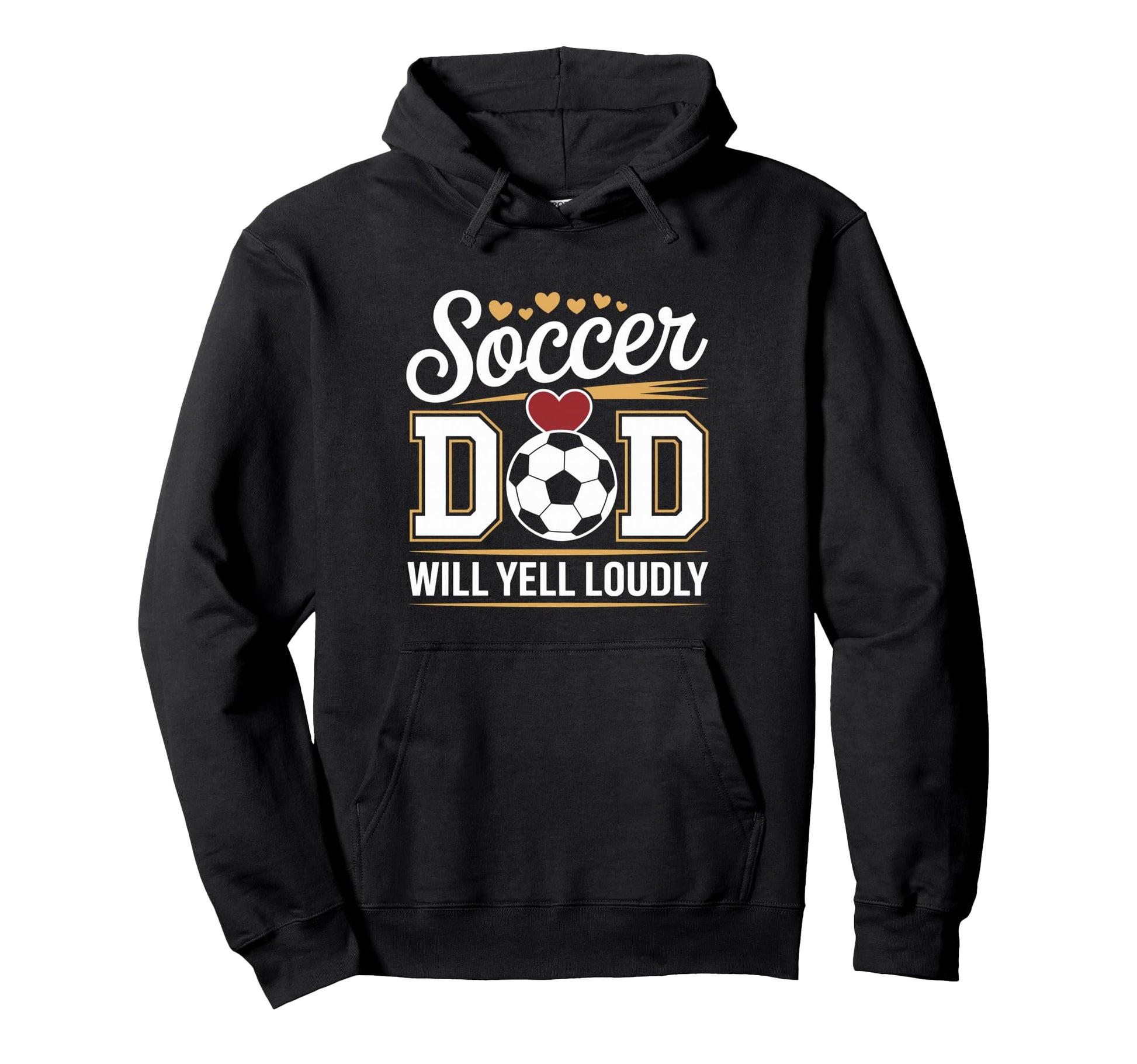 Soccer Dad Hoodie - Streetwear Style Men Women - T-Shirt, Sweatshirt, Hoodie