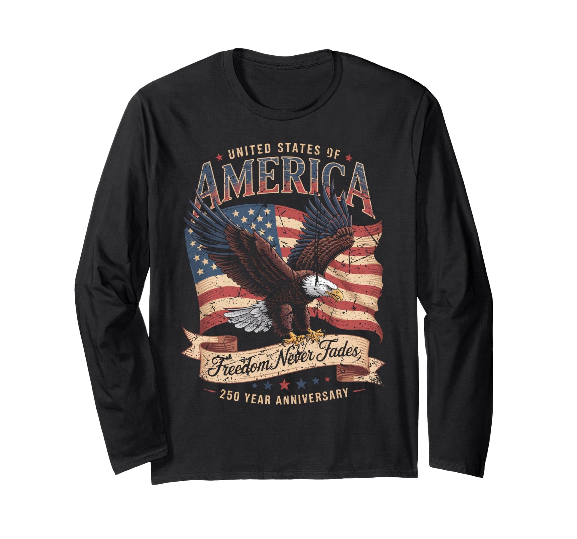United States Anniversary American Sweatshirt - Minimalist Print Unisex - T-Shirt, Sweatshirt, Hoodie