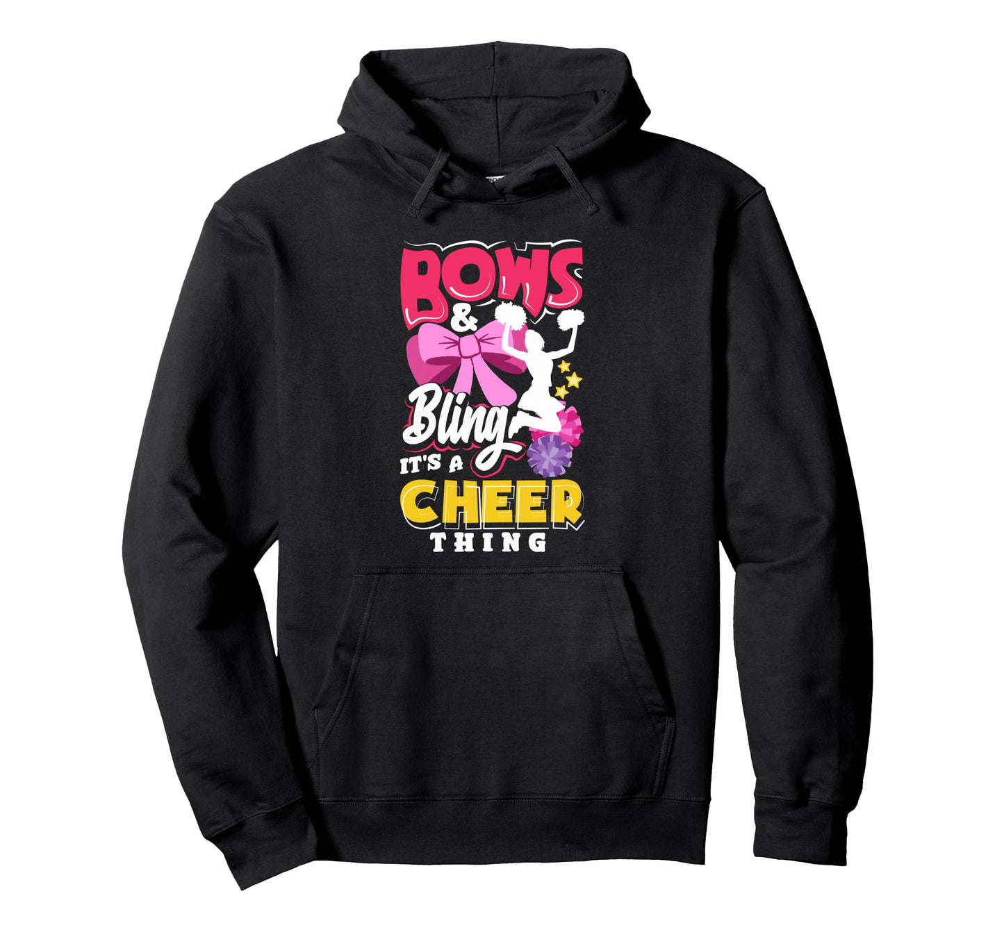 Cheerleading Cheerleader Football Hoodie - Custom Art Print Unisex - T-Shirt, Sweatshirt, Hoodie