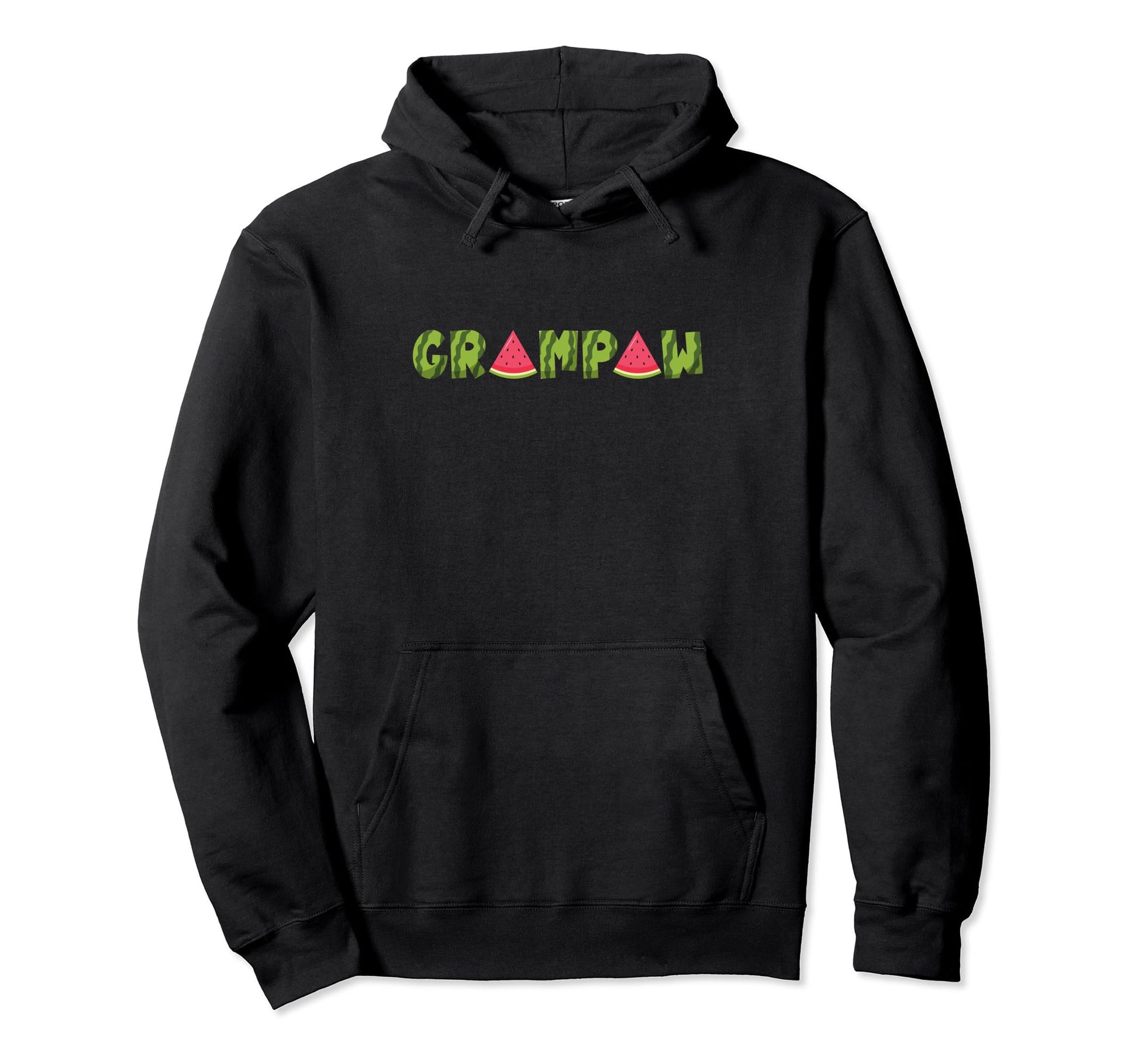 Grampaw Watermelon Funny Summer Fruit Hoodie - Graphic Print for Adults - T-Shirt, Sweatshirt, Hoodie