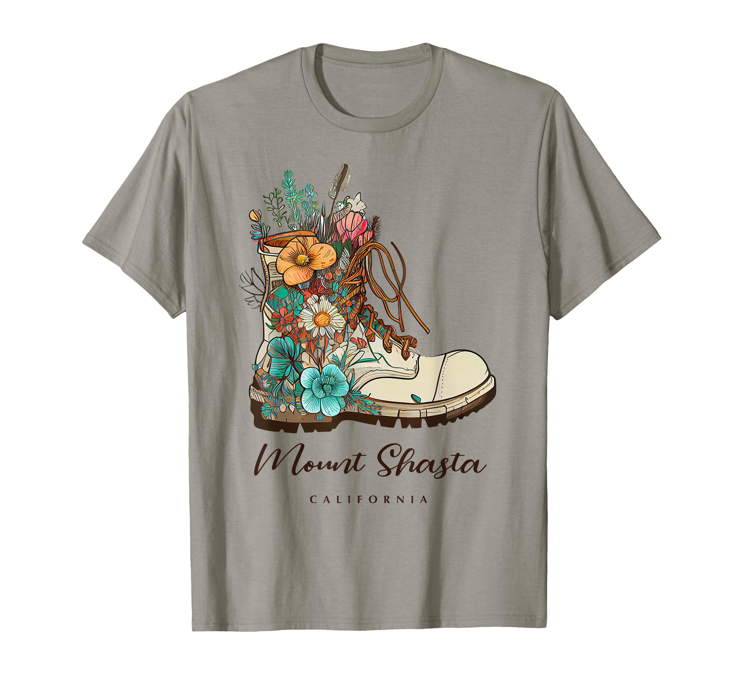 Mount Shasta Hiking Outdoors Souvenir T-Shirt - Streetwear Style Men Women - T-Shirt, Sweatshirt, Hoodie