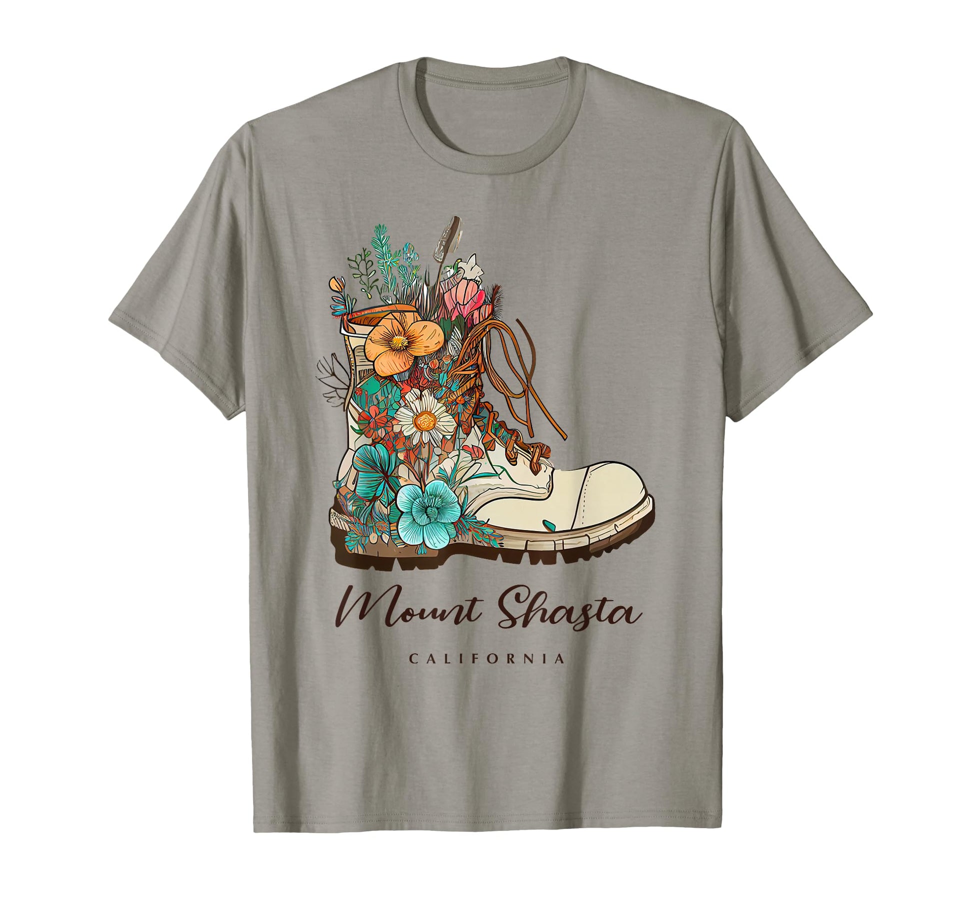 Mount Shasta Hiking Outdoors Souvenir T-Shirt - Streetwear Style Men Women - T-Shirt, Sweatshirt, Hoodie